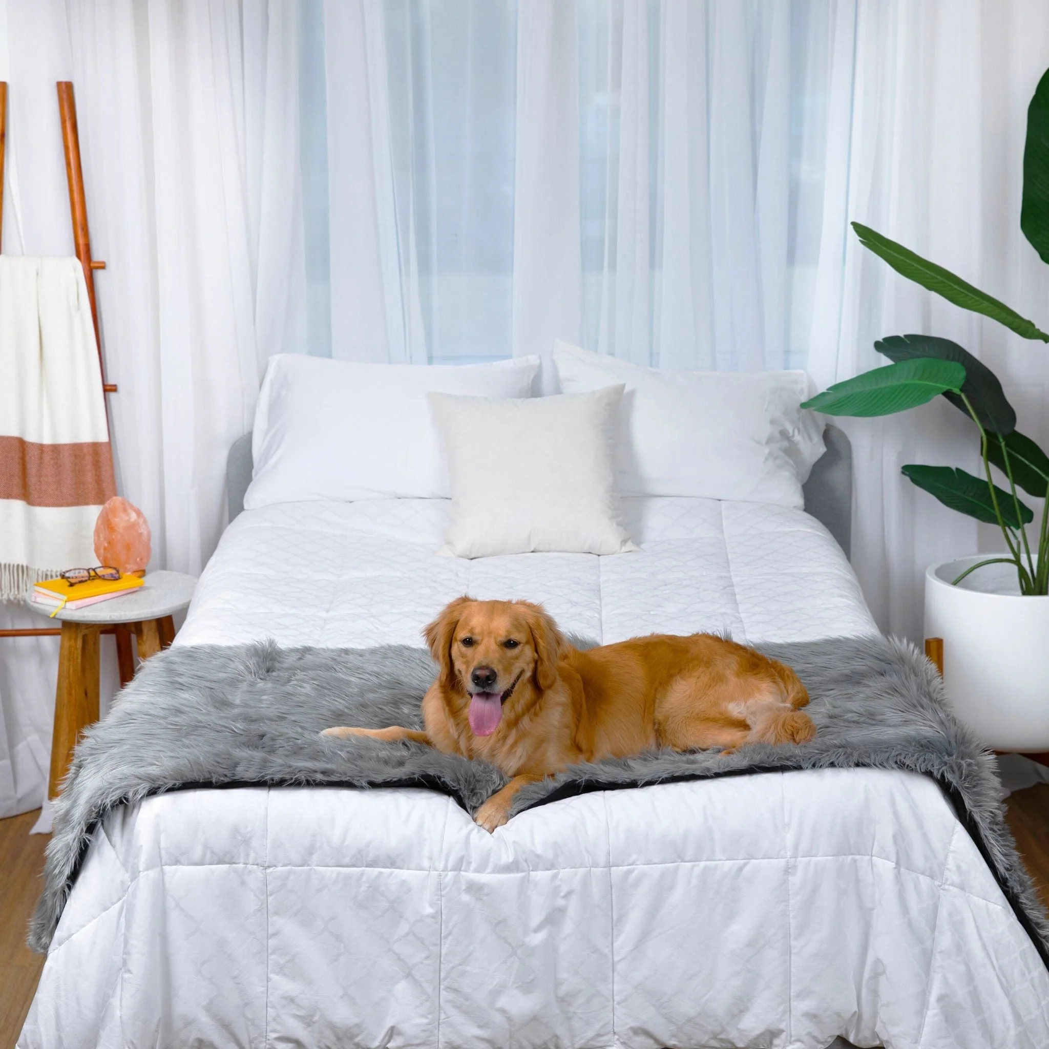 PupProtector™ Waterproof Bed Runner - Charcoal Grey - Image 2