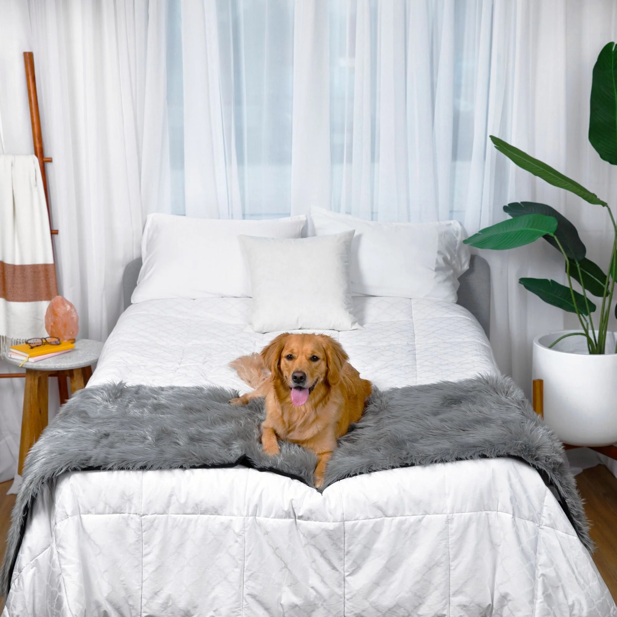 PupProtector™ Waterproof Bed Runner - Charcoal Grey - Image 7