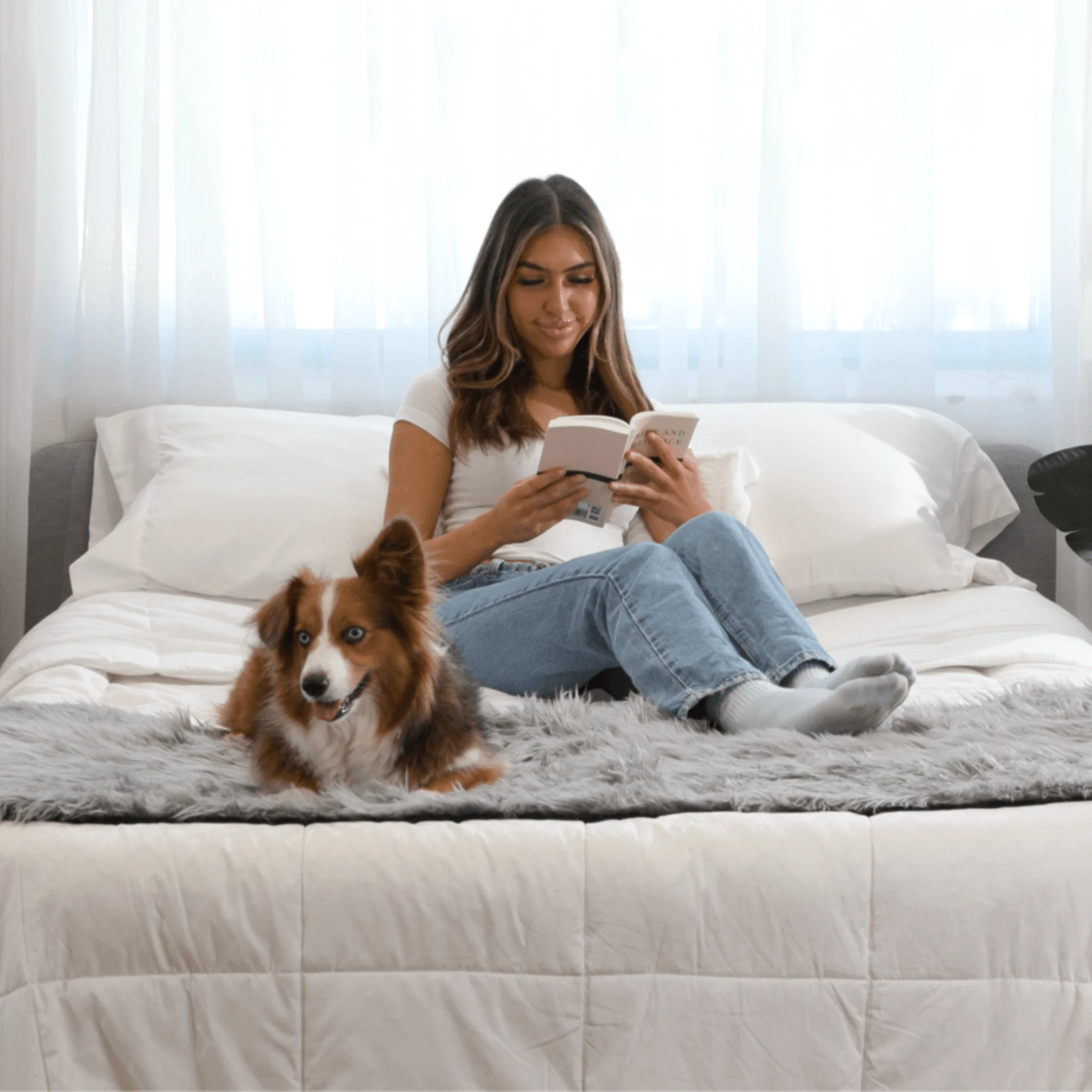 PupProtector™ Waterproof Bed Runner - Charcoal Grey - Image 8
