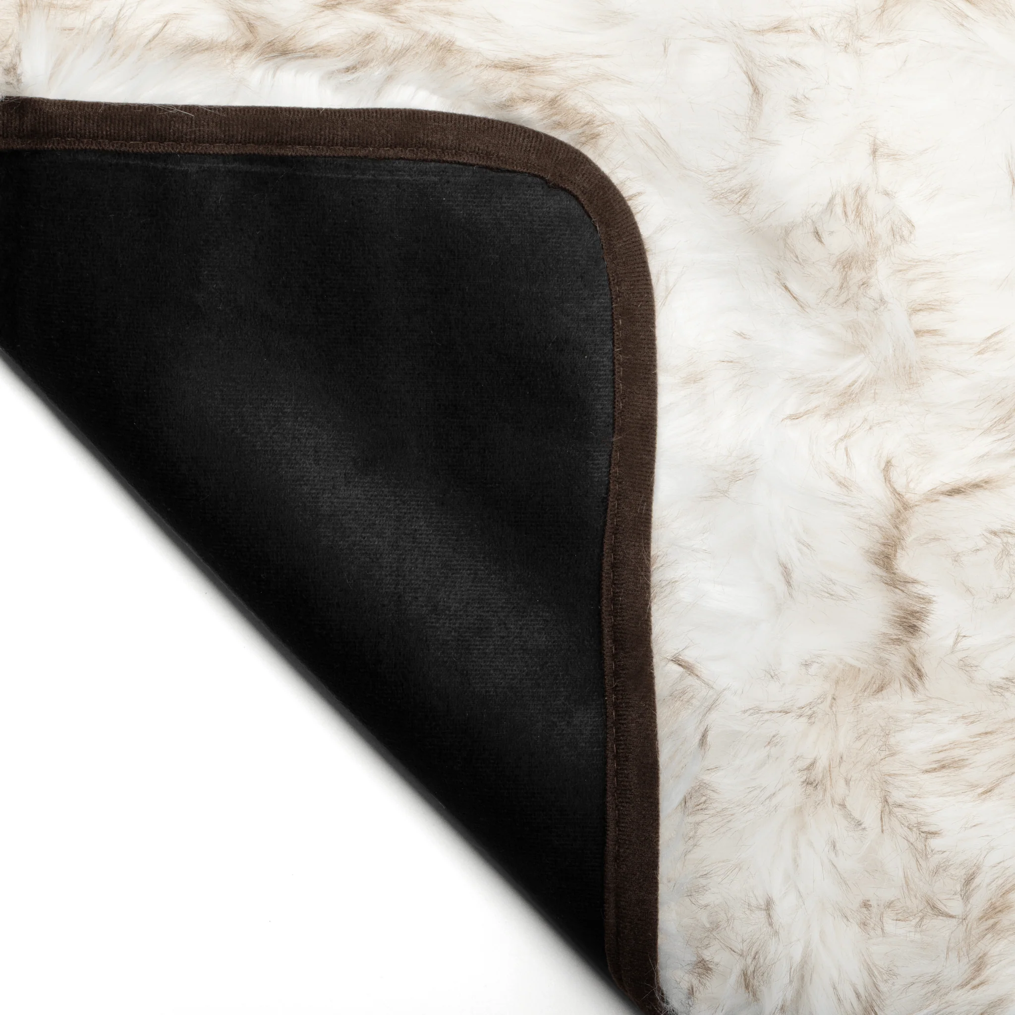 PupProtector™ Waterproof Bed Runner - White with Brown Accents - Image 12