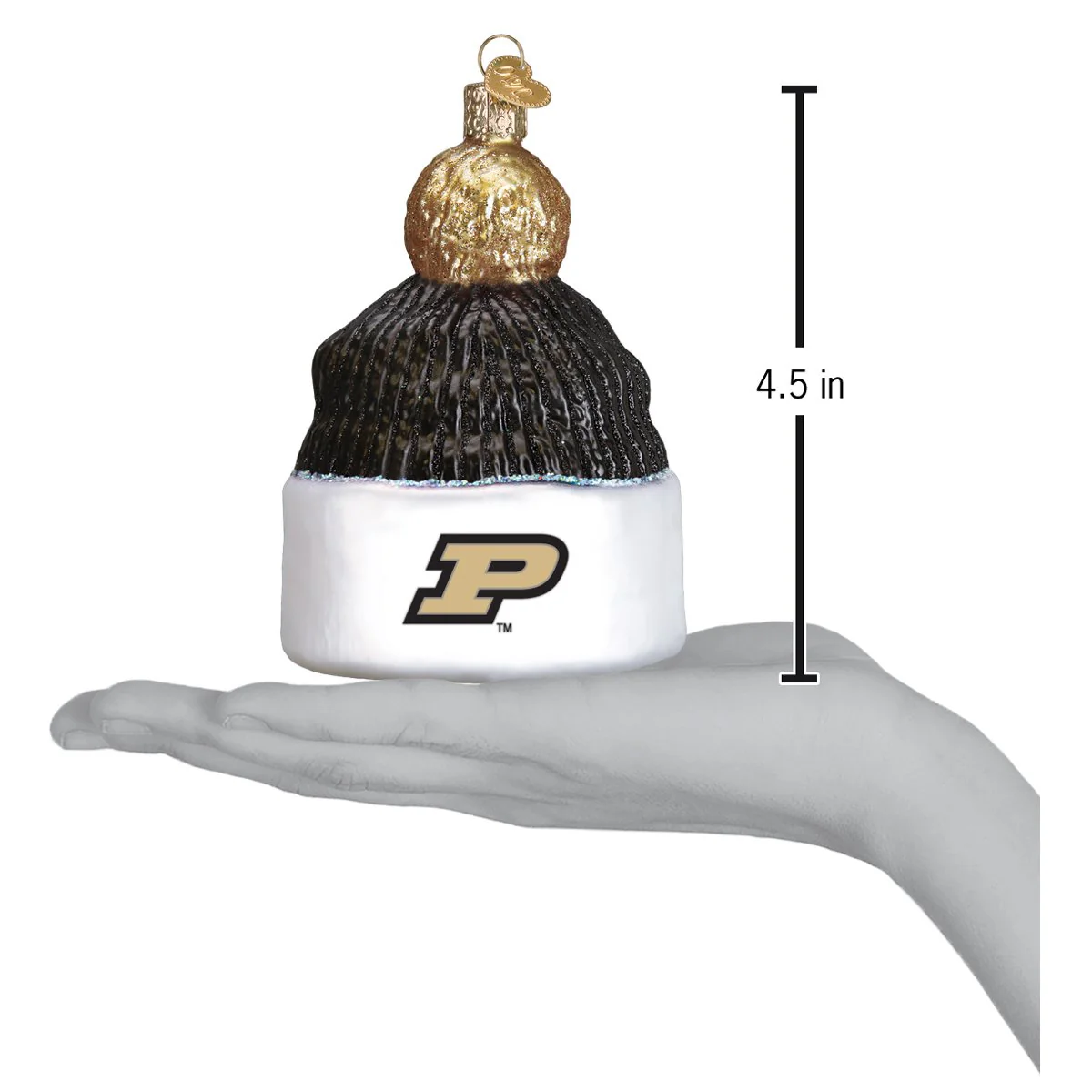 Purdue Beanie Ornament - Image 4