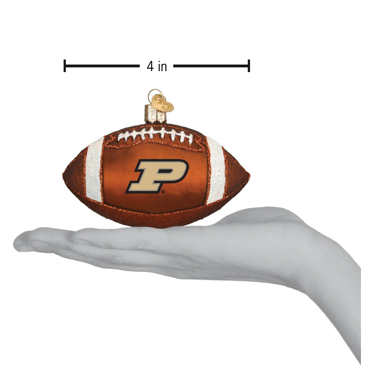 Purdue Football Ornament - Image 4