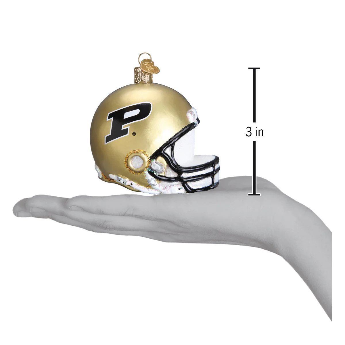Purdue Helmet Ornament - Image 4