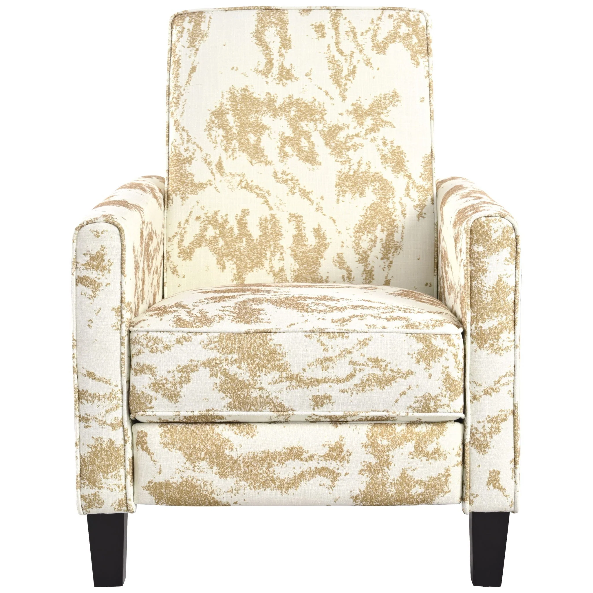Push Back Upholstered Recliner Armchair - Image 2