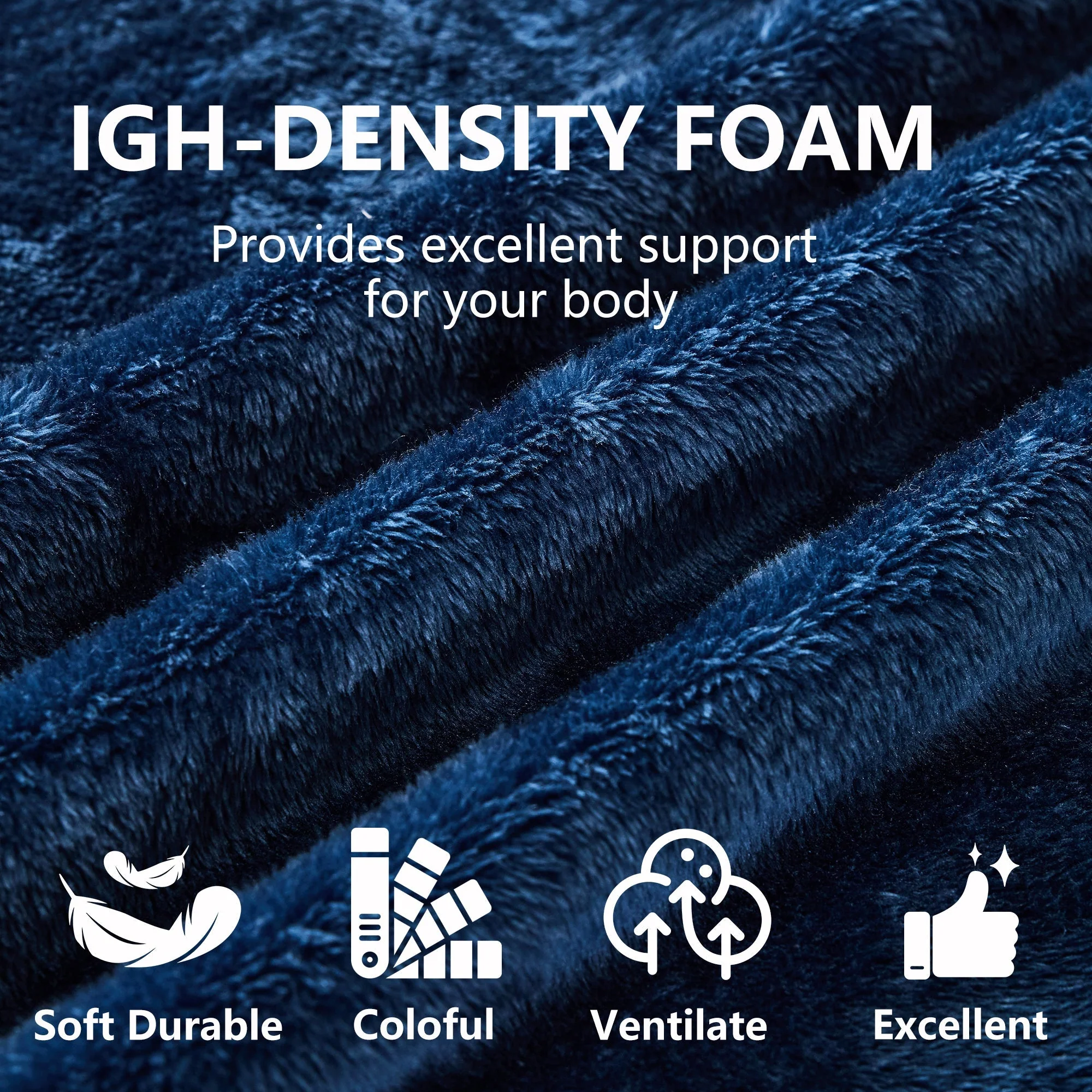 Queen Size Foldable Sofa Bed Chenille Futon Couch - Image 2