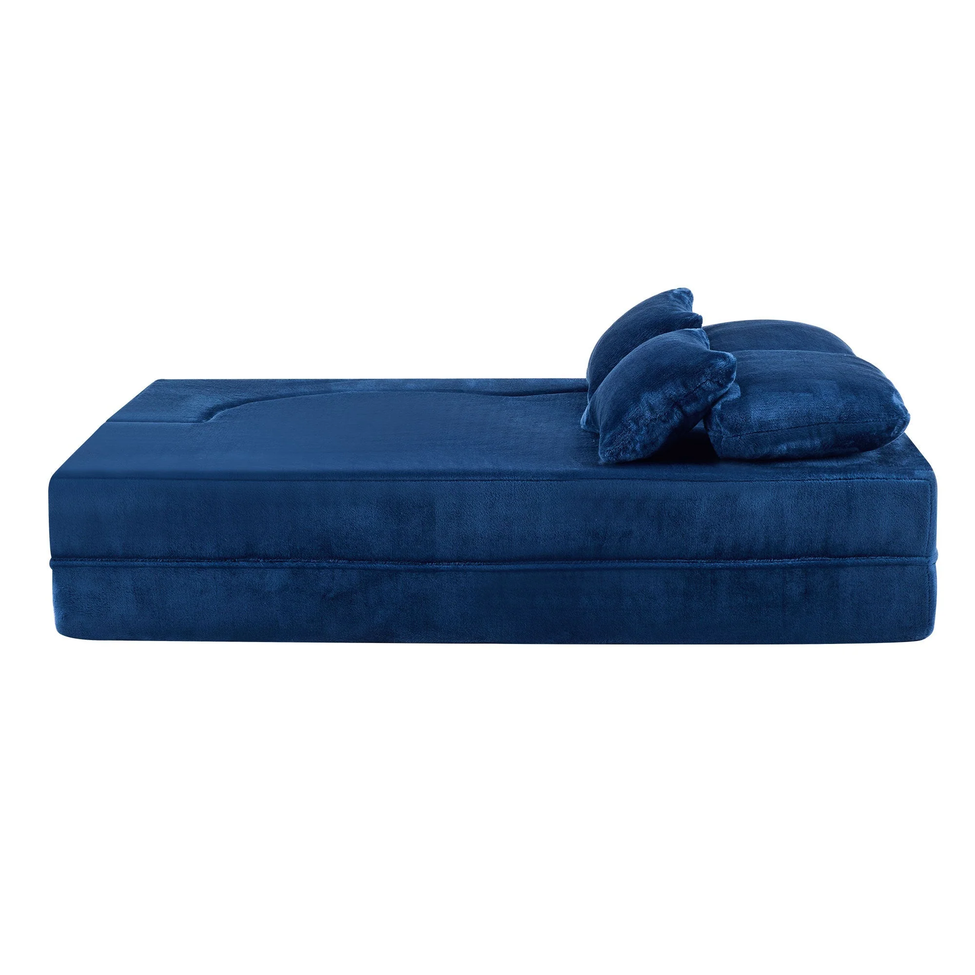 Queen Size Foldable Sofa Bed Chenille Futon Couch - Image 22