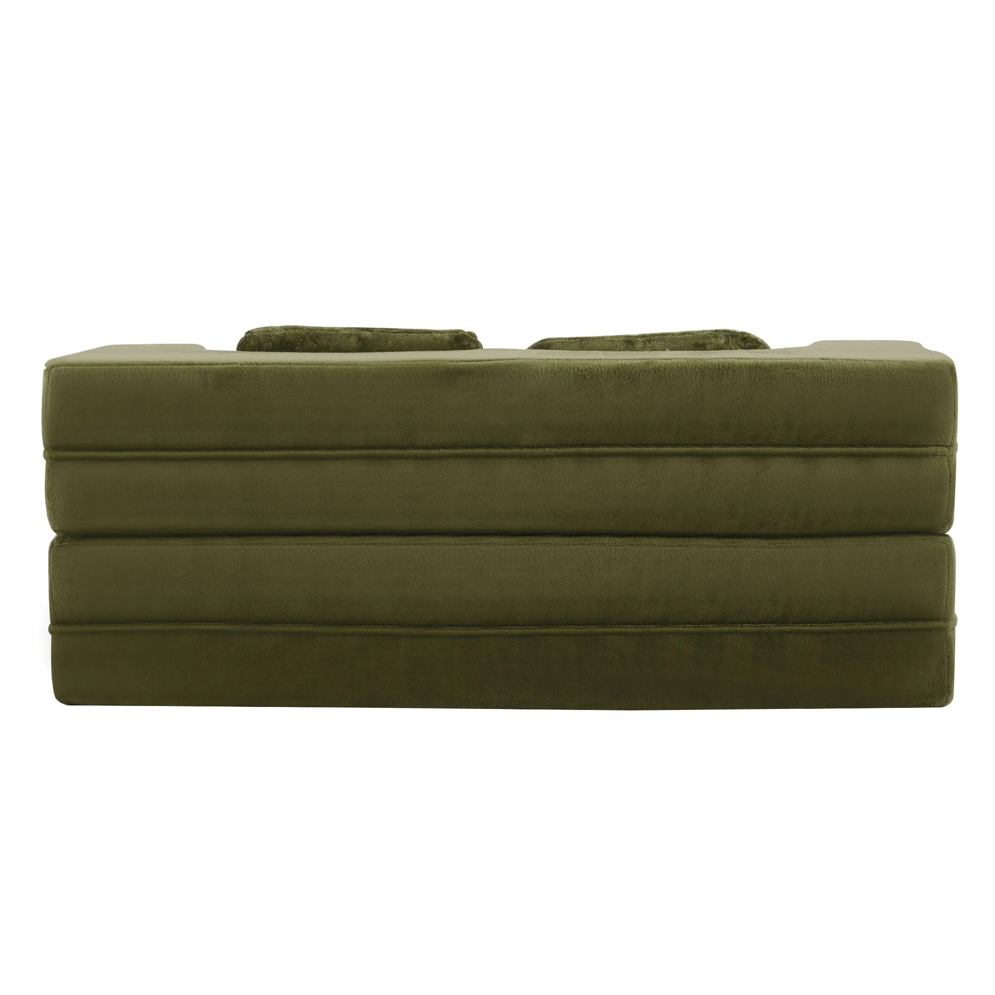 Queen Size Foldable Sofa Bed Chenille Futon Sofa Couch - Image 19