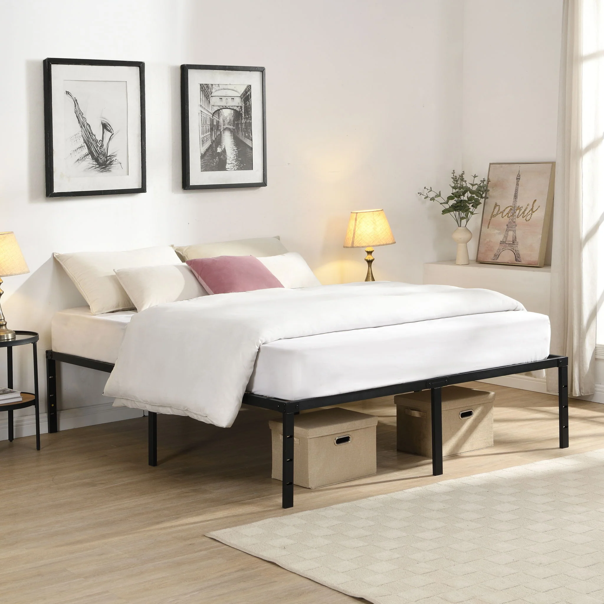 Queen Size With Quiet Support - Black - Image 3