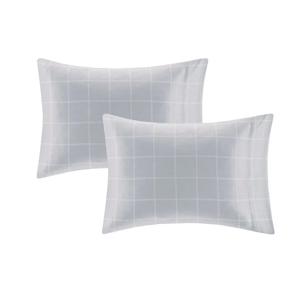 Queen Striped Comforter Set with Bed Sheets - Image 14