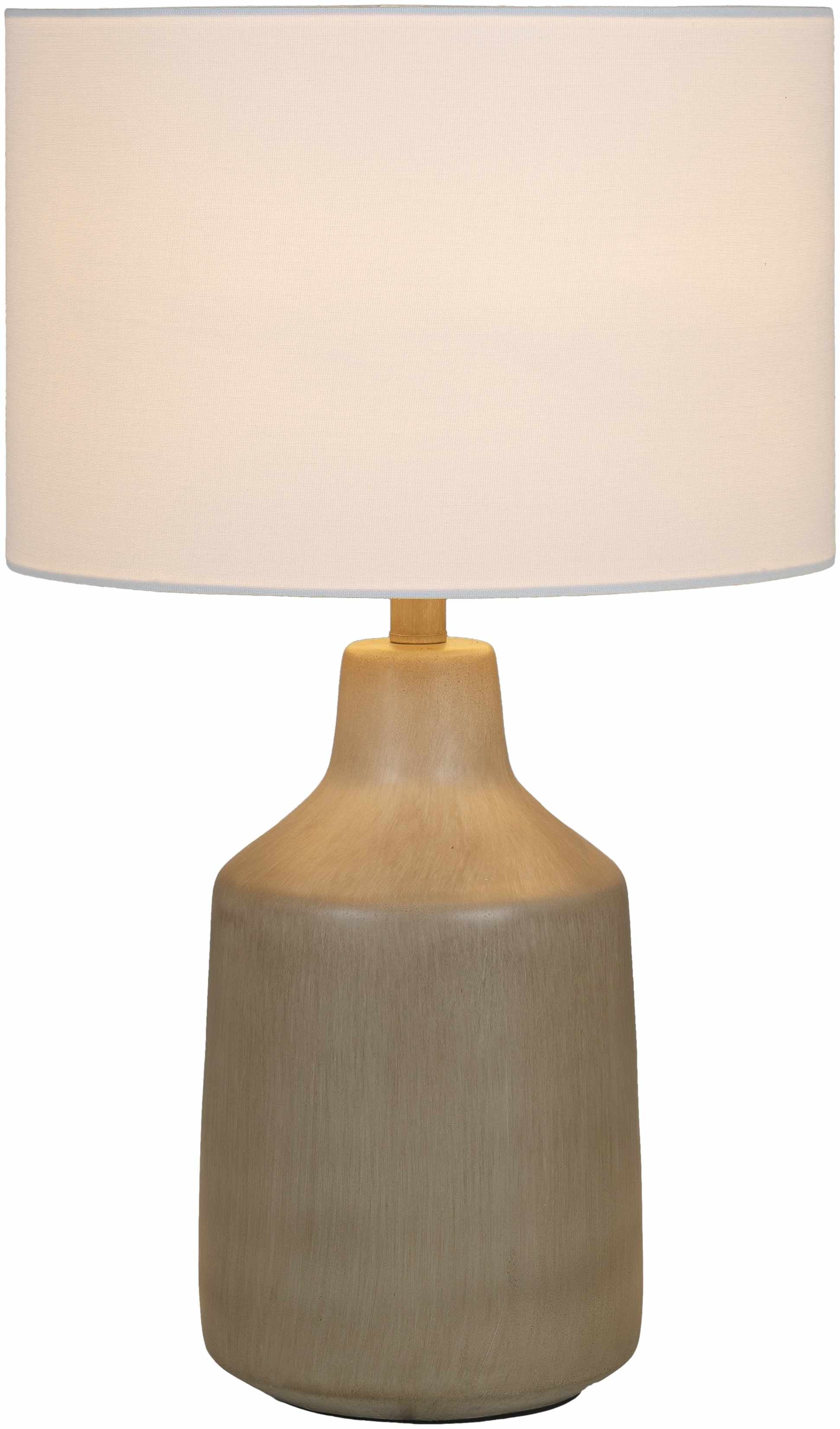 Quezon Beige Resin Table Lamp - Image 7