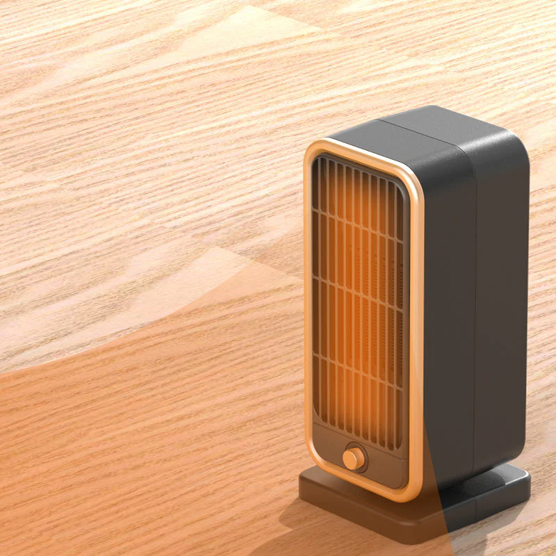 Quiet 500W Ceramic Space Heater - Portable Electric Heater for Office & Bedroom - Image 9