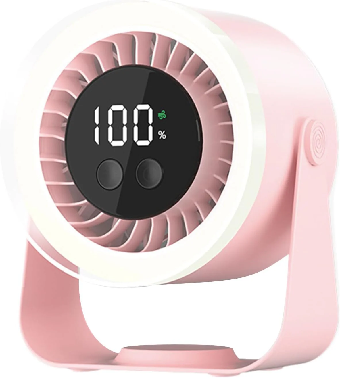 Quiet Desk Fan 10-Speed USB Rechargeable 3600mAh Portable - Image 7