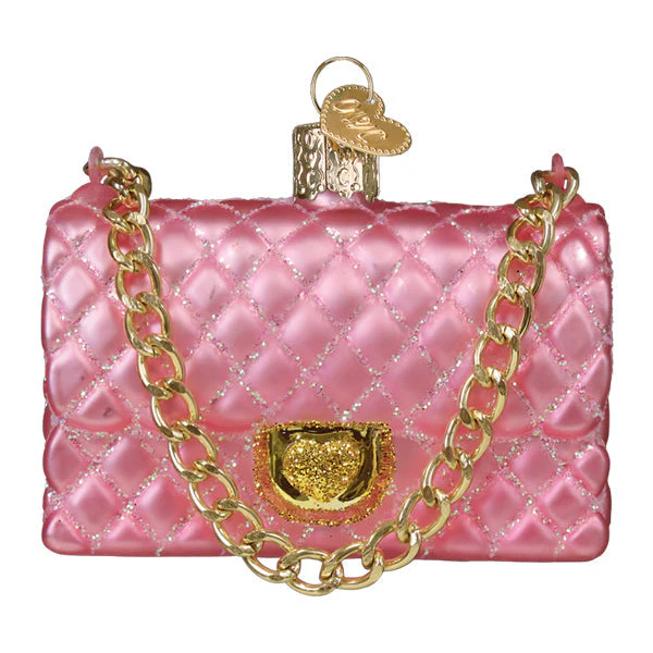 Quilted Purse Ornament - Image 3