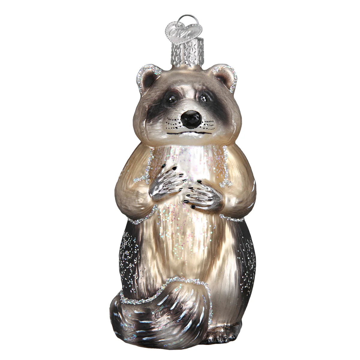 Raccoon Ornament 3.5 x 1.75 x 2 Inches - Image 3