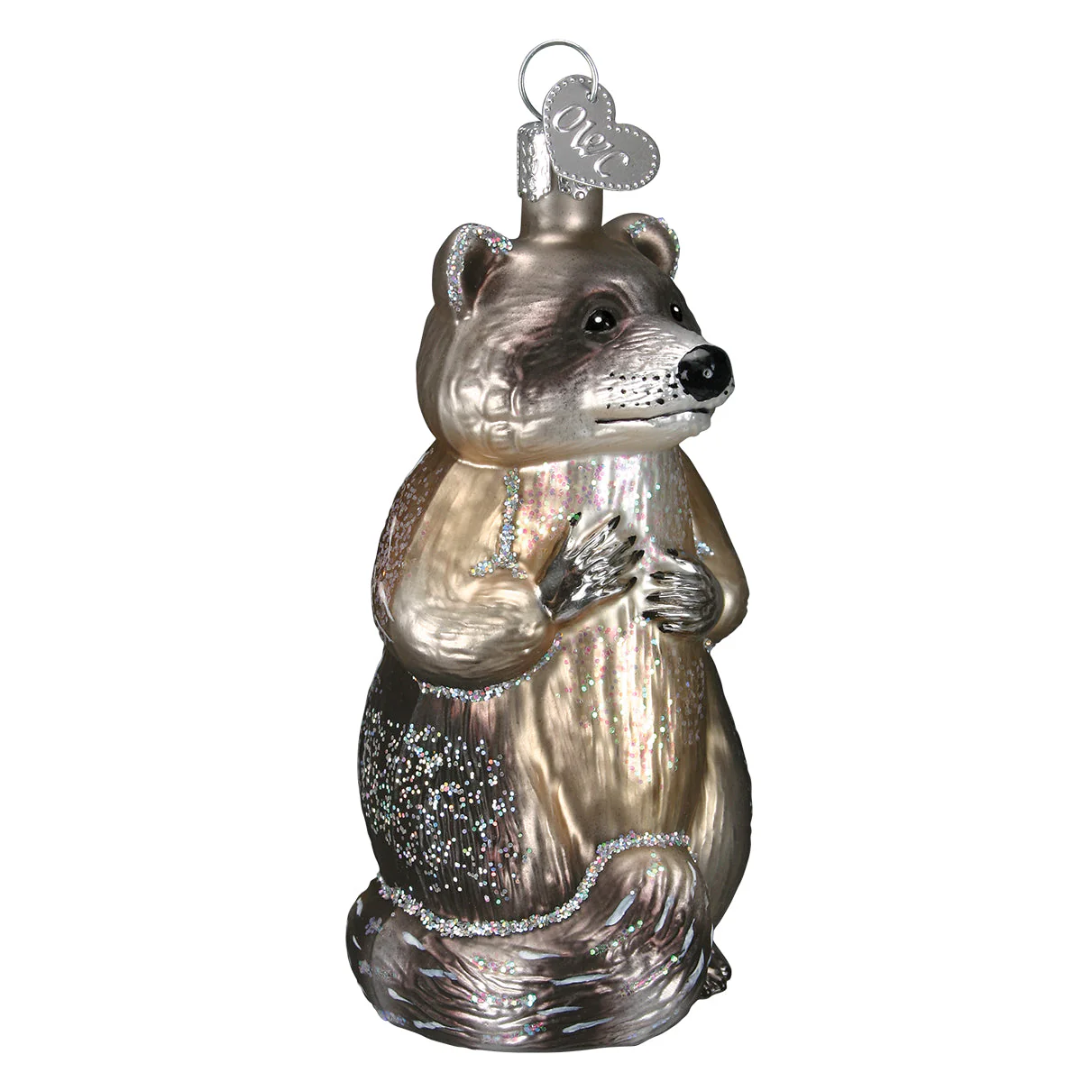 Raccoon Ornament 3.5 x 1.75 x 2 Inches - Image 6