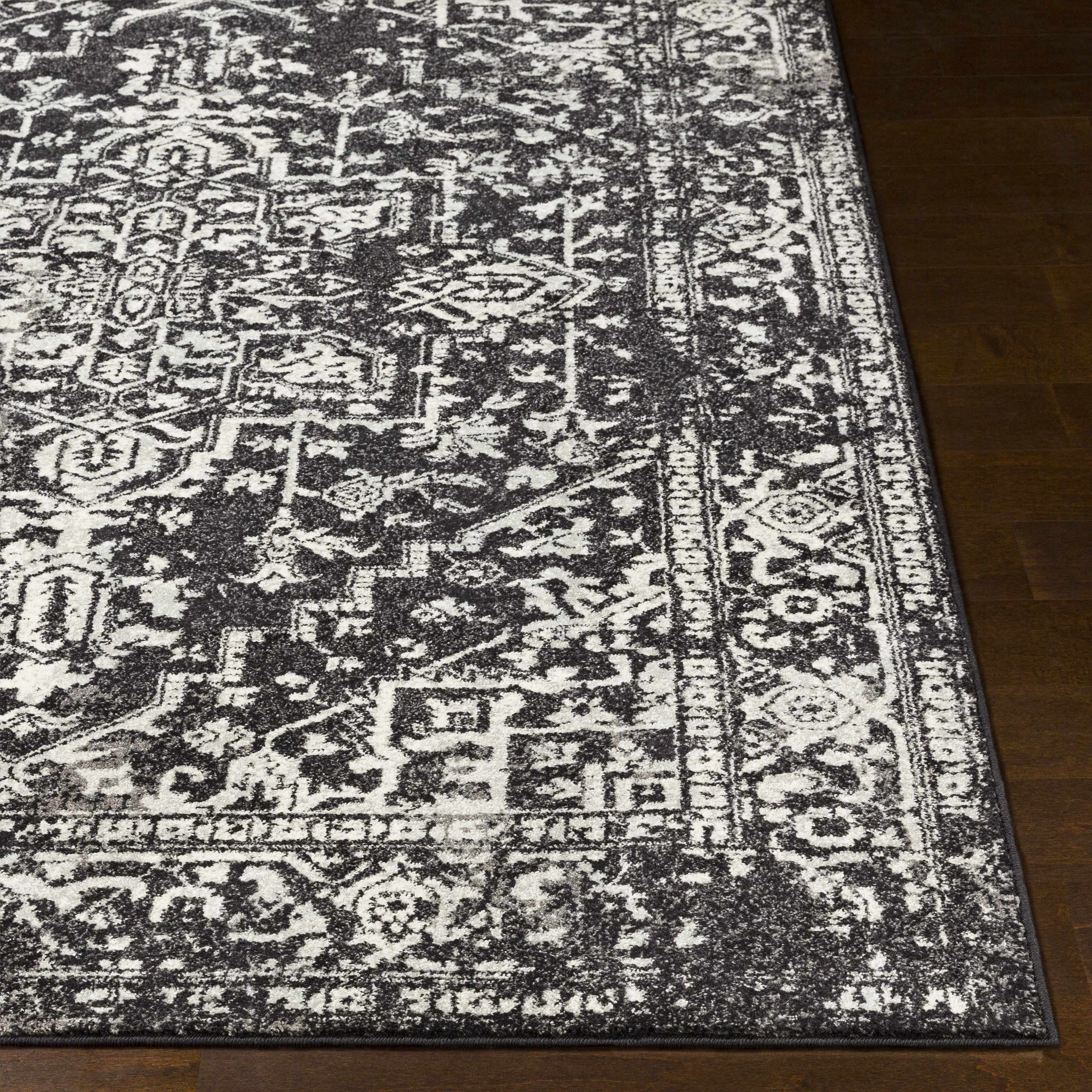 Rachel Black Area Rug - Image 4