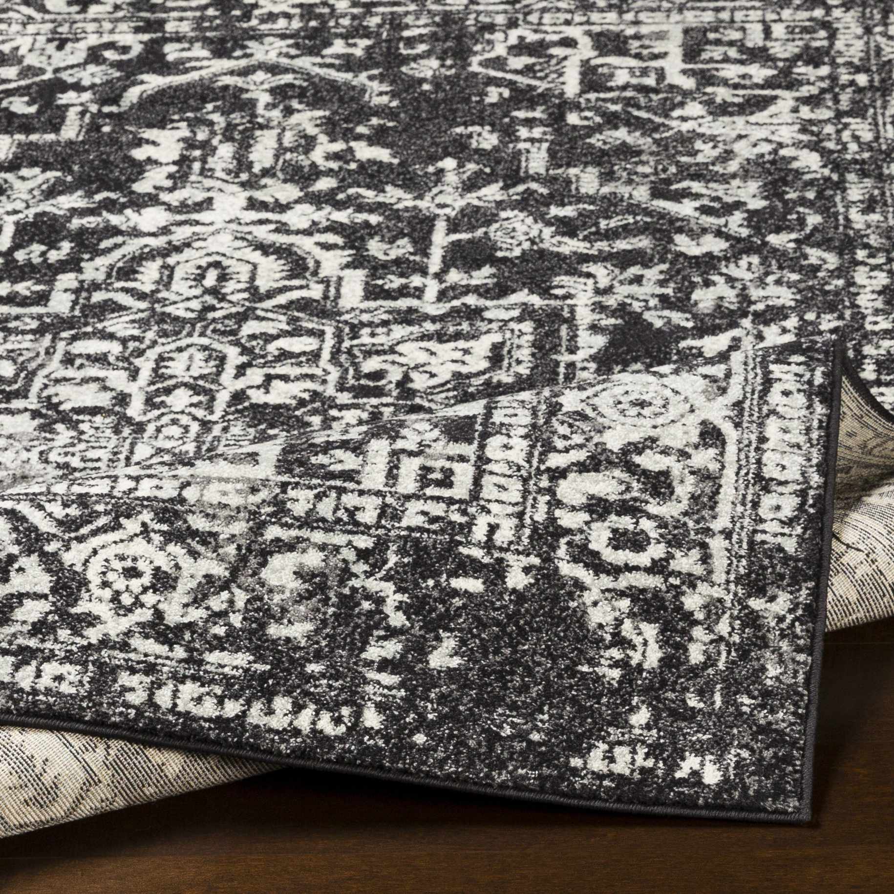 Rachel Black Area Rug - Image 5