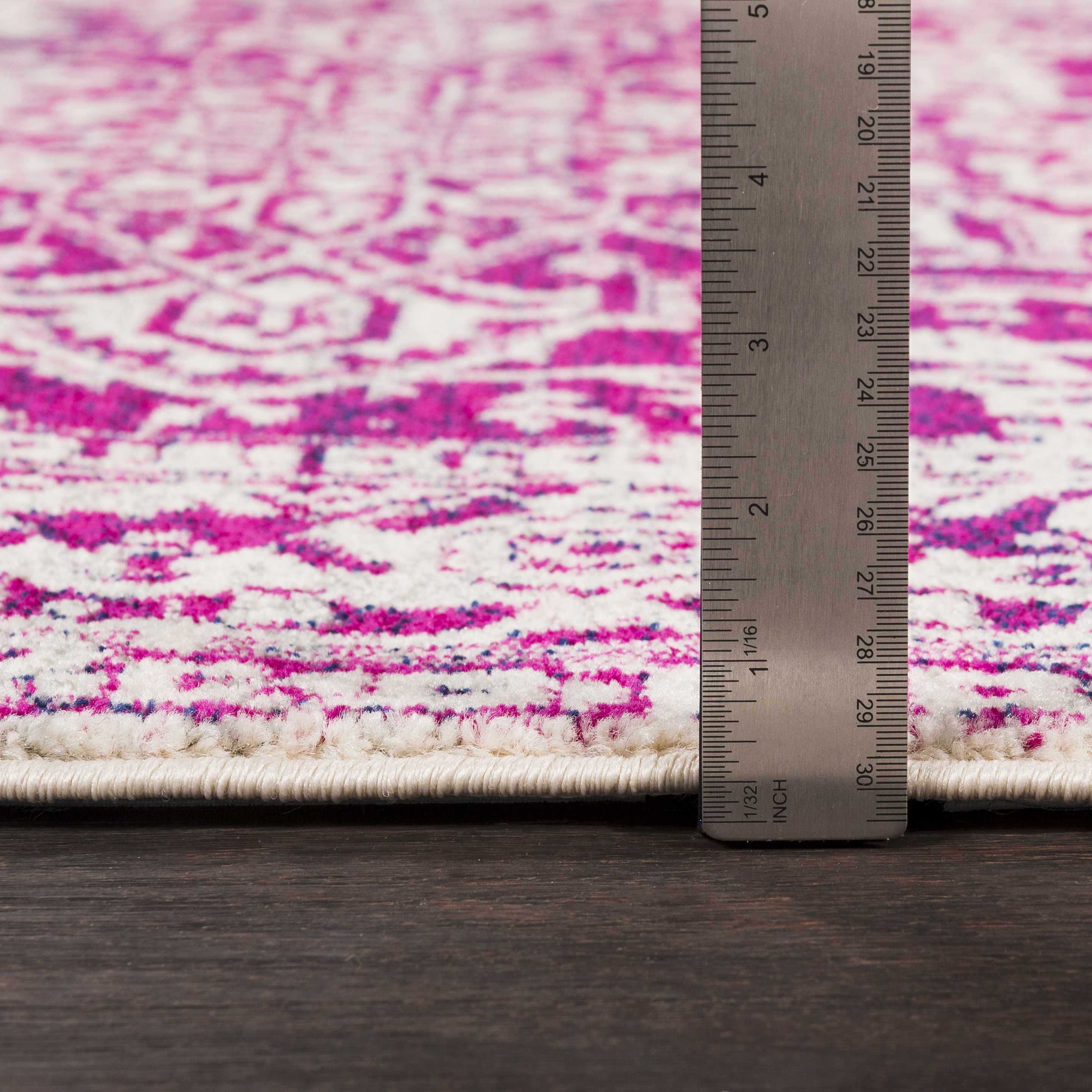 Rachel Burgundy Area Rug - Clearance - Image 14