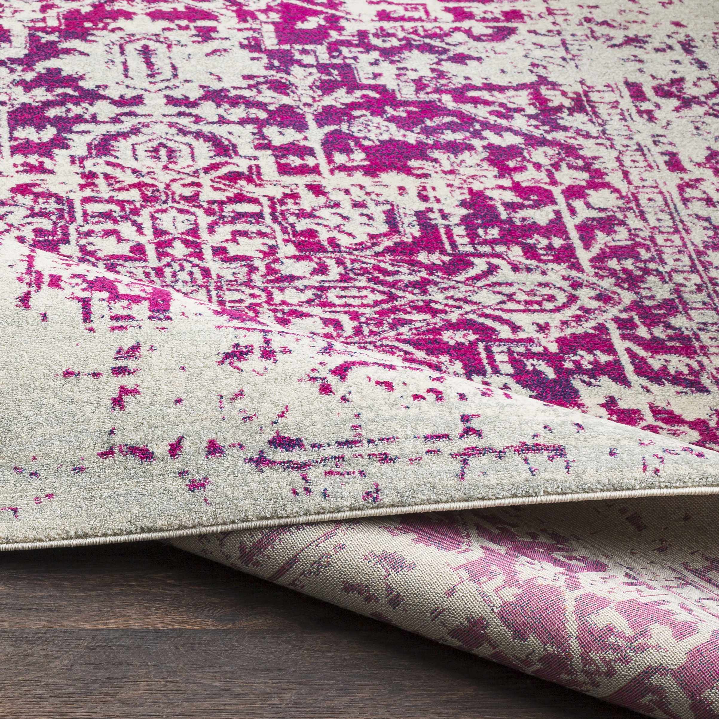Rachel Burgundy Area Rug - Clearance - Image 6