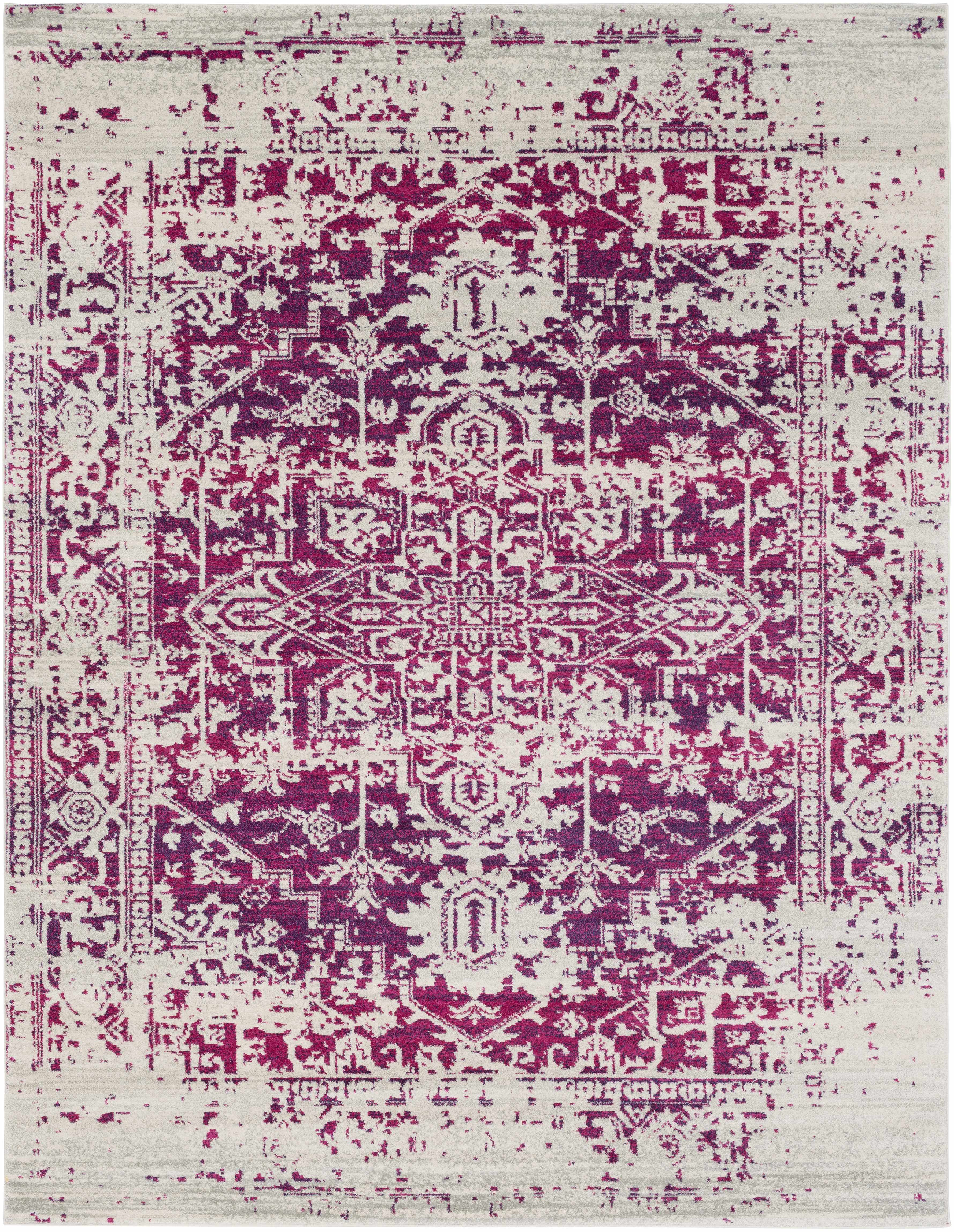 Rachel Burgundy Area Rug - Clearance - Image 8