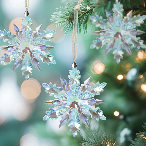 Radiant Crystal Snowflake Ornament - Image 4