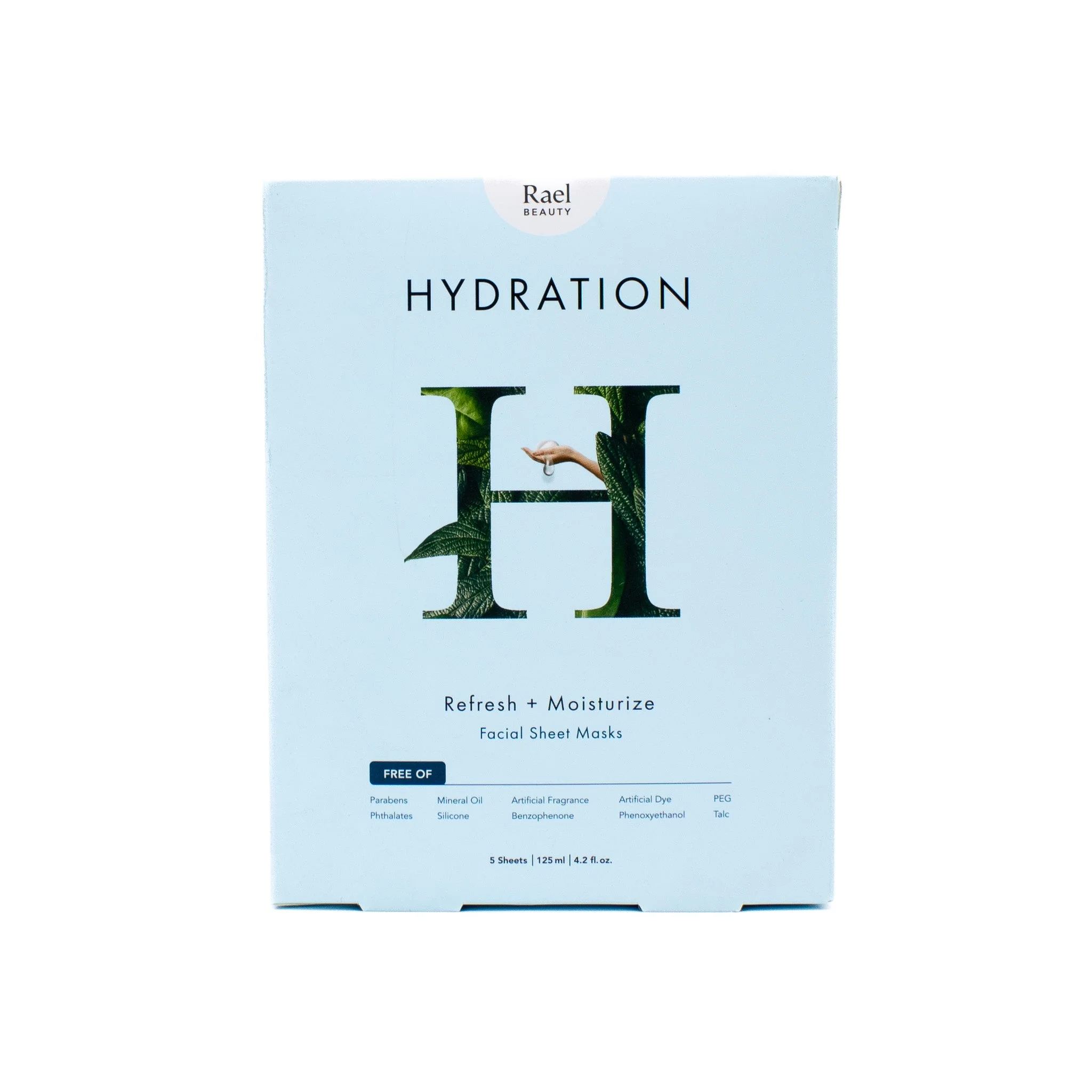 Rael Beauty Hydration Facial Sheet Mask 5ct