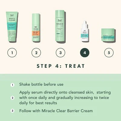 Rael Miracle Clear Complete Acne Treatment Face Serum 1oz - Image 9