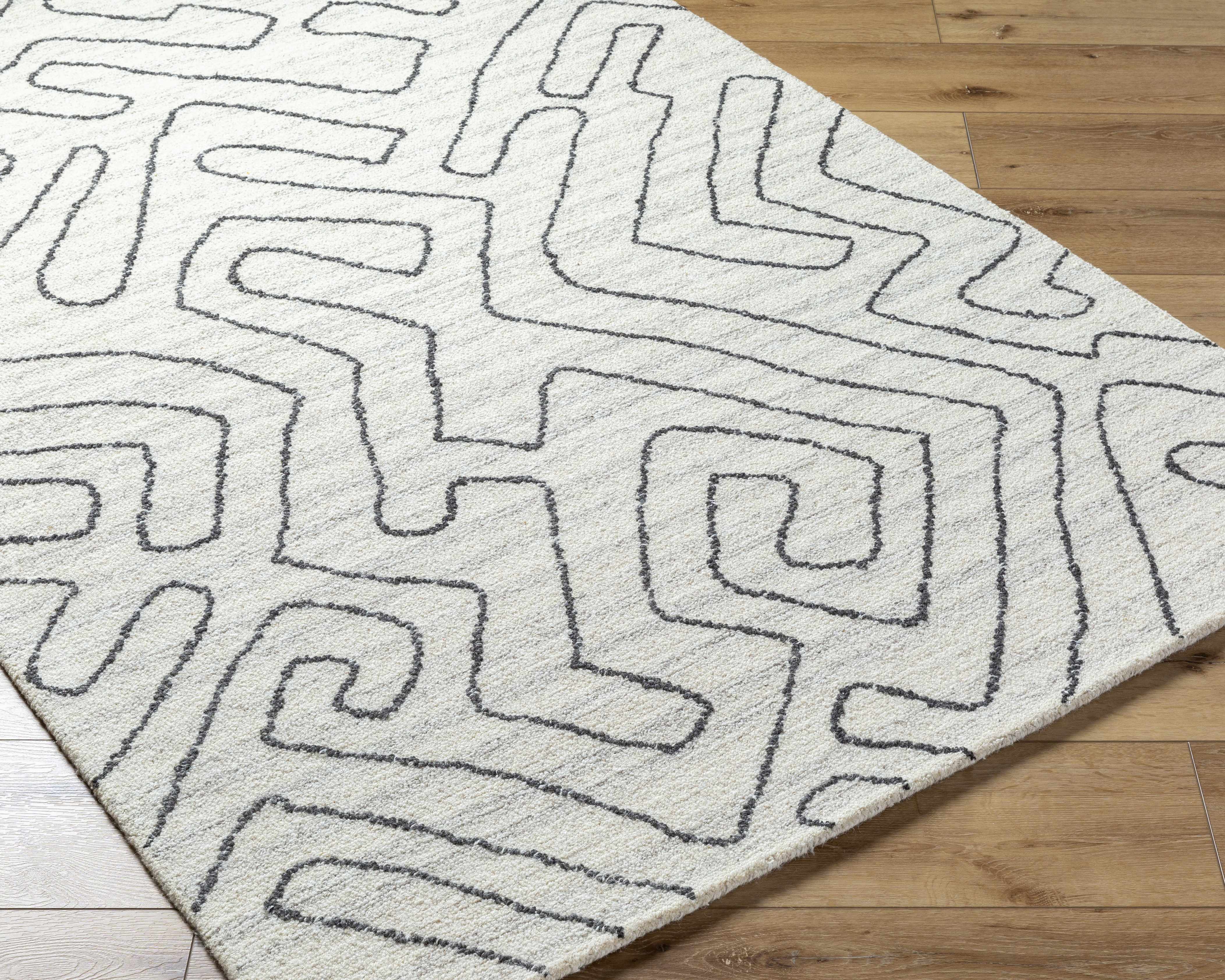 Raffi Ivory Area Rug - Clearance - Image 4