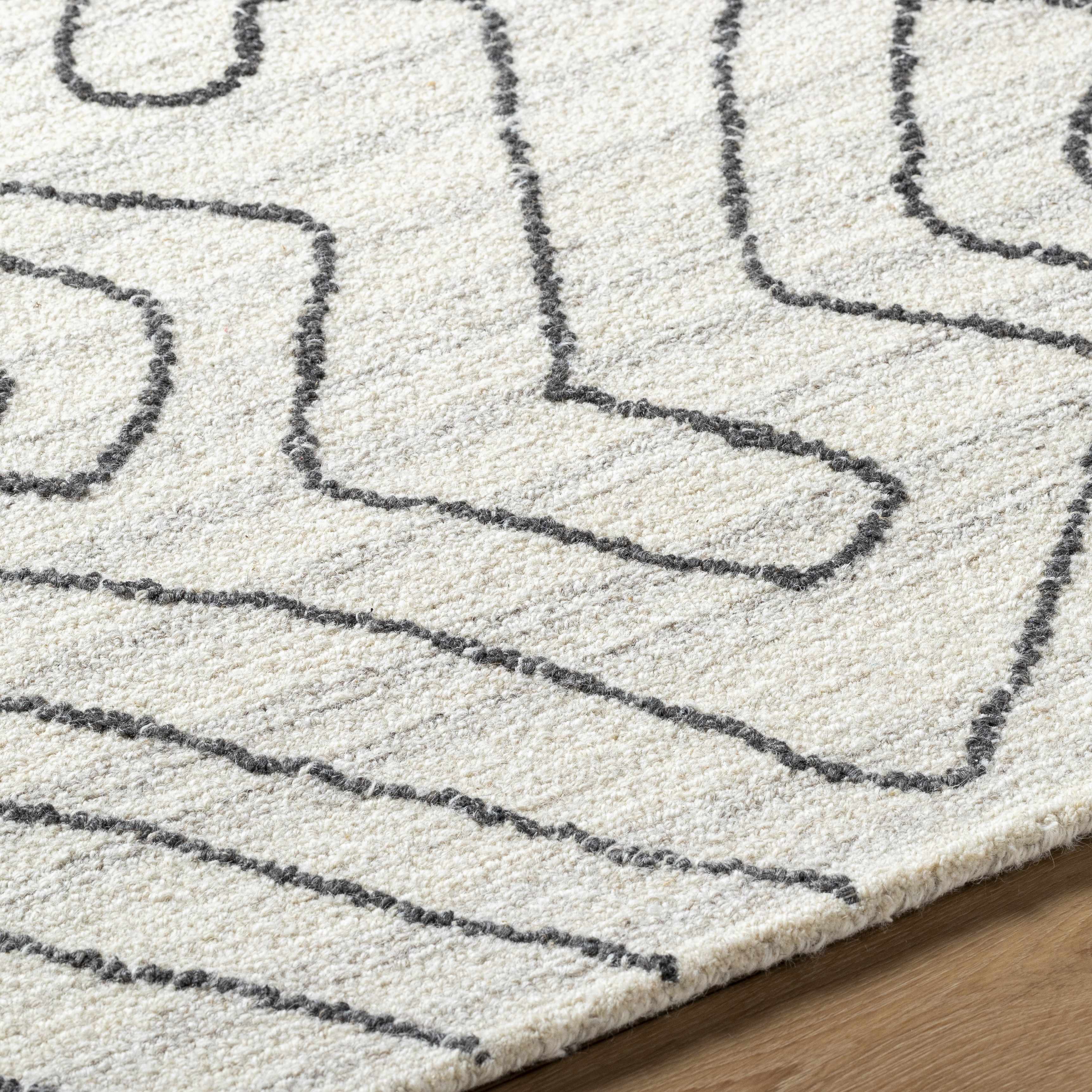 Raffi Ivory Area Rug - Clearance - Image 6
