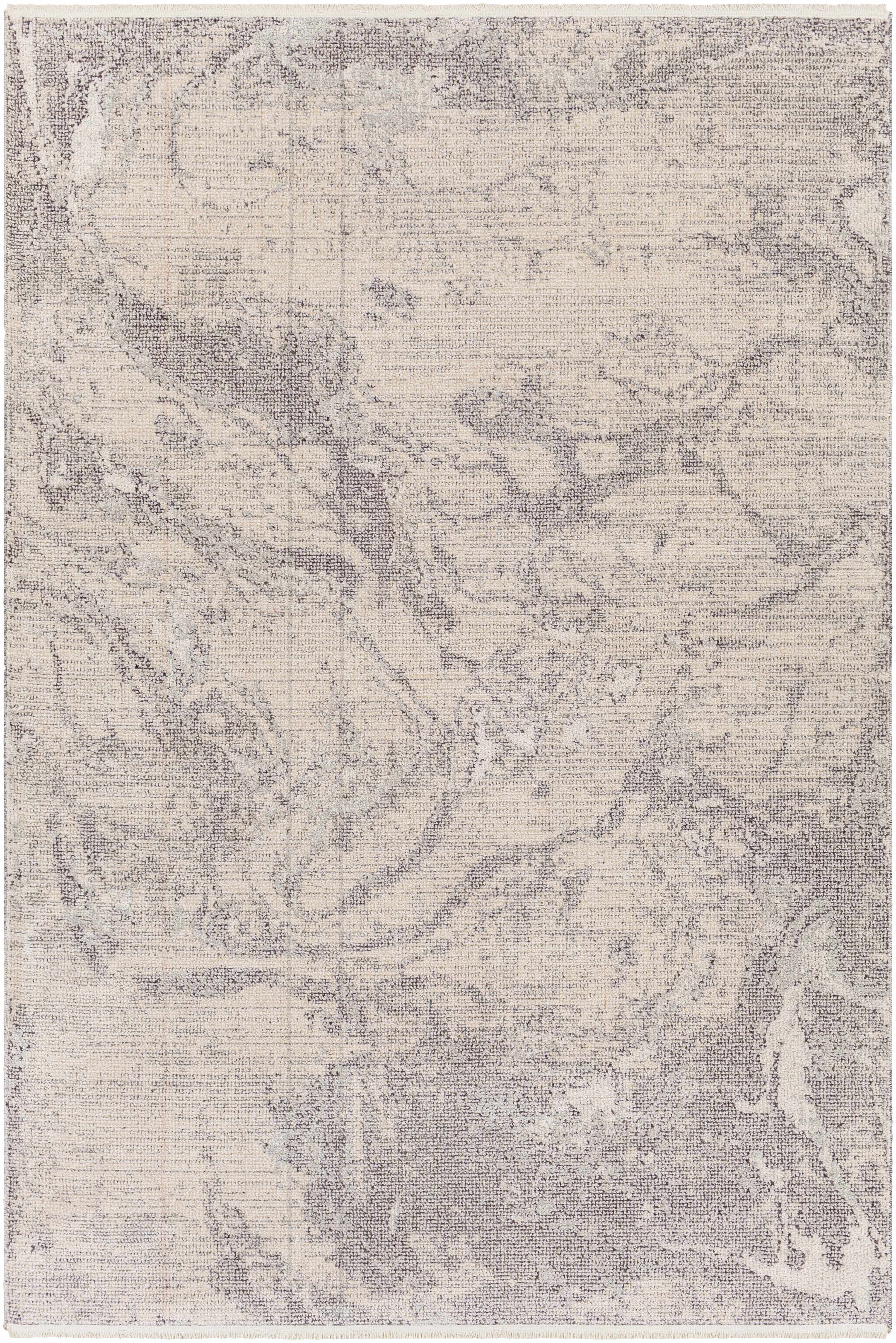 Rahm Ivory Marble Area Rug - Clearance
