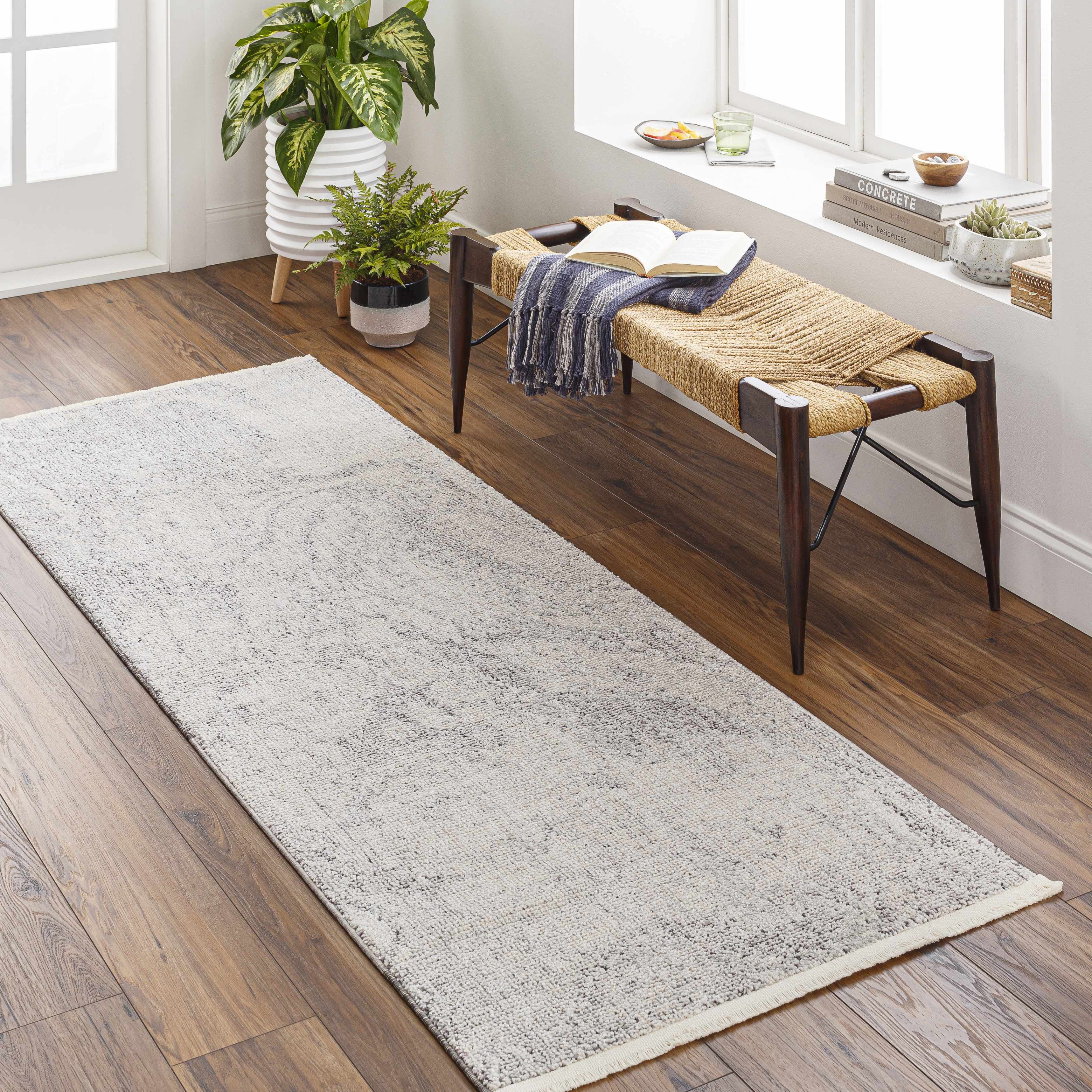 Rahm Ivory Marble Area Rug - Clearance - Image 9