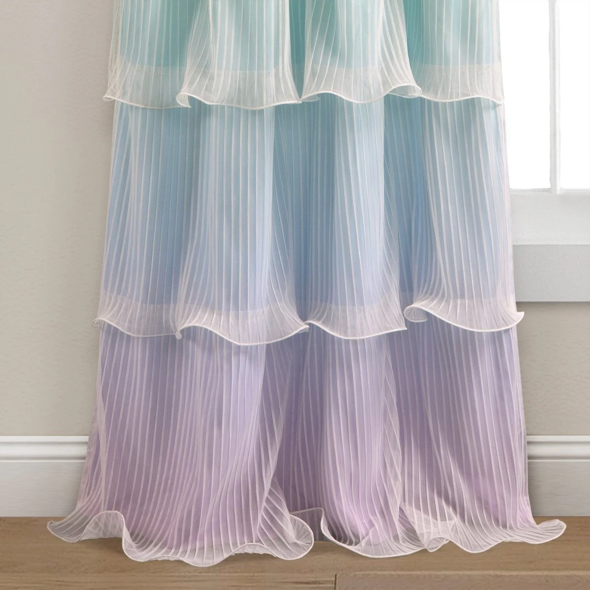 Rainbow Ombre Nerina Window Curtains - Image 11