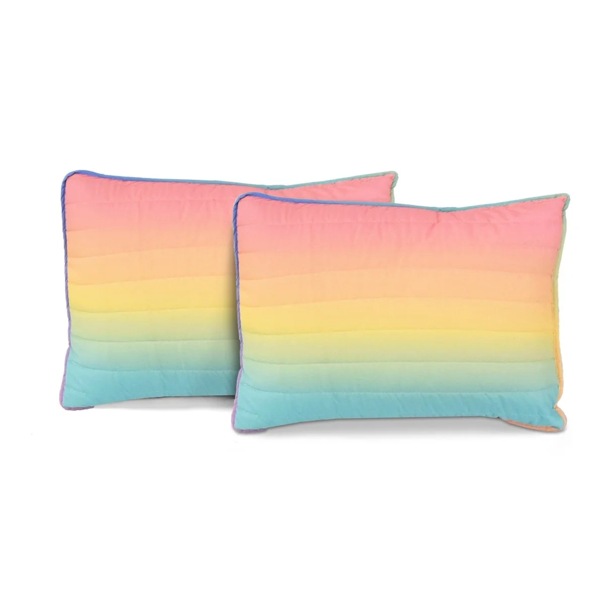 Rainbow Ombre Quilt Set - Image 19