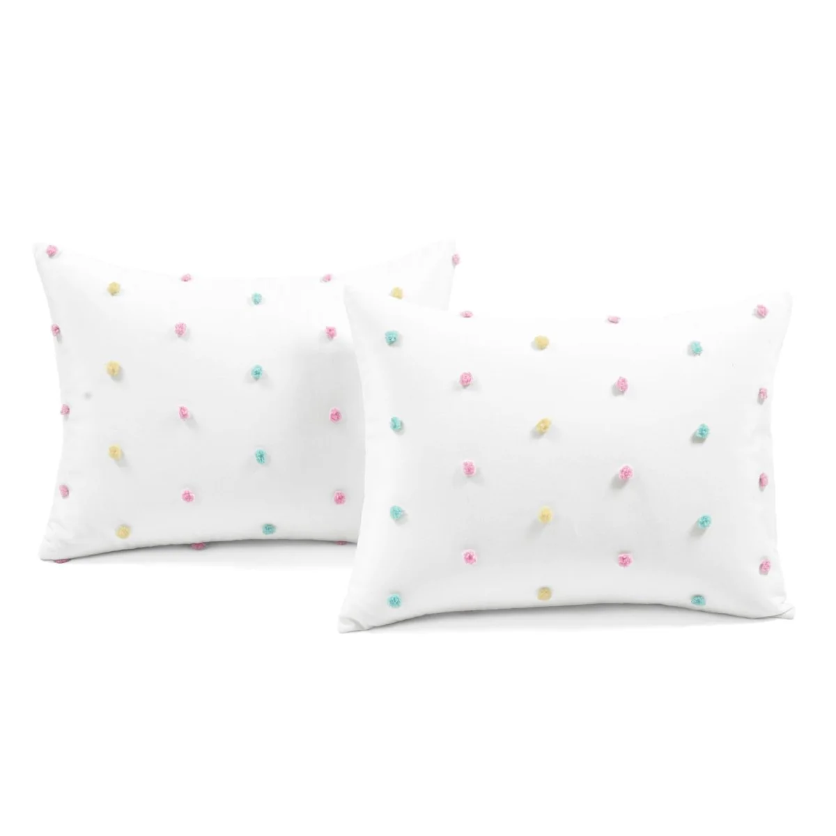 Rainbow Tufted Dot Comforter Set - Image 6