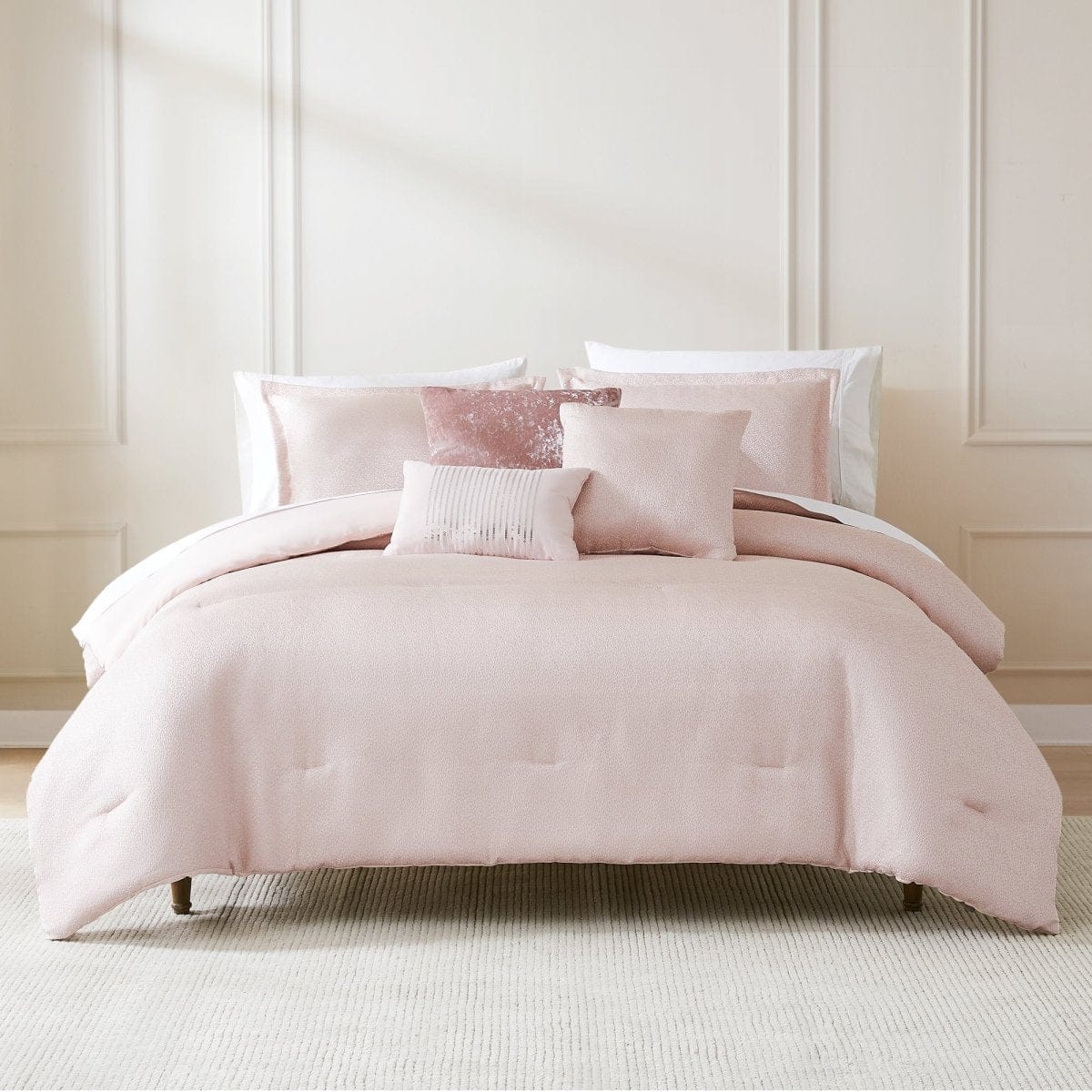 Raindrop Glam 6-Piece Comforter Set - Image 8