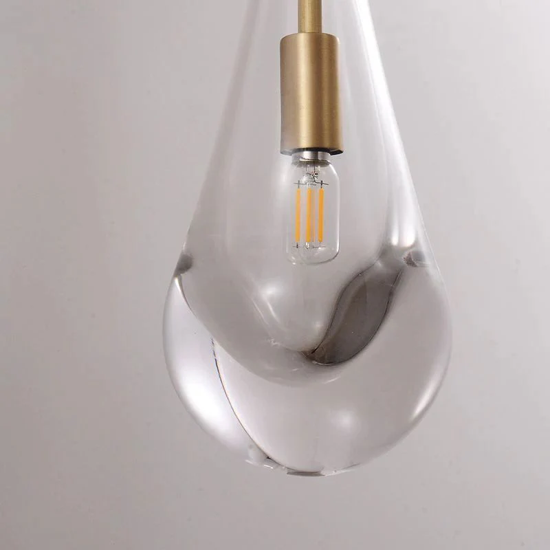 Raindrop Glass Wall Sconce E12 Dimmable 17.75" Modern Light Fixture - Image 10