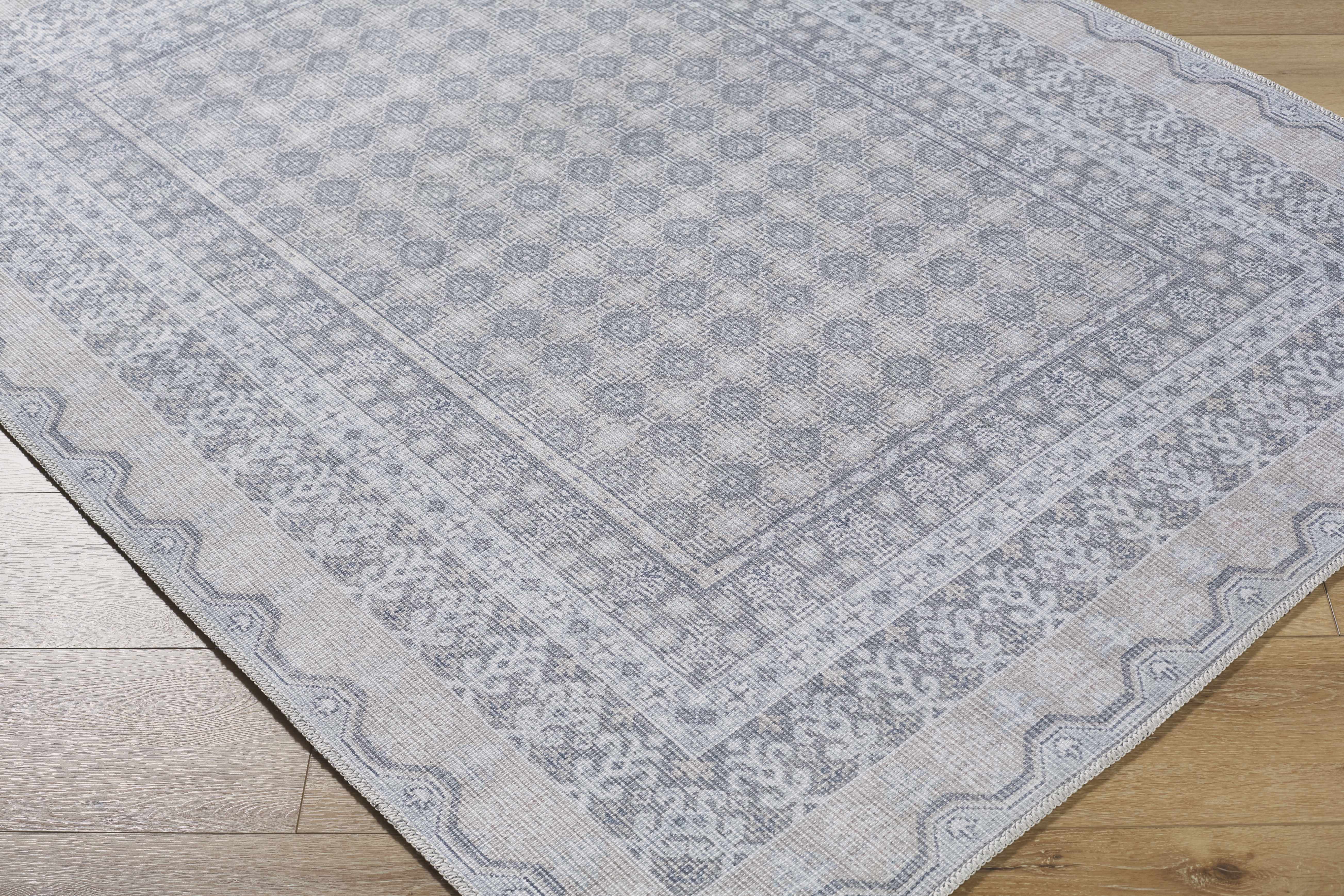 Rainier Blue Washable Rug | Our PNW Home X Livabliss - Image 3