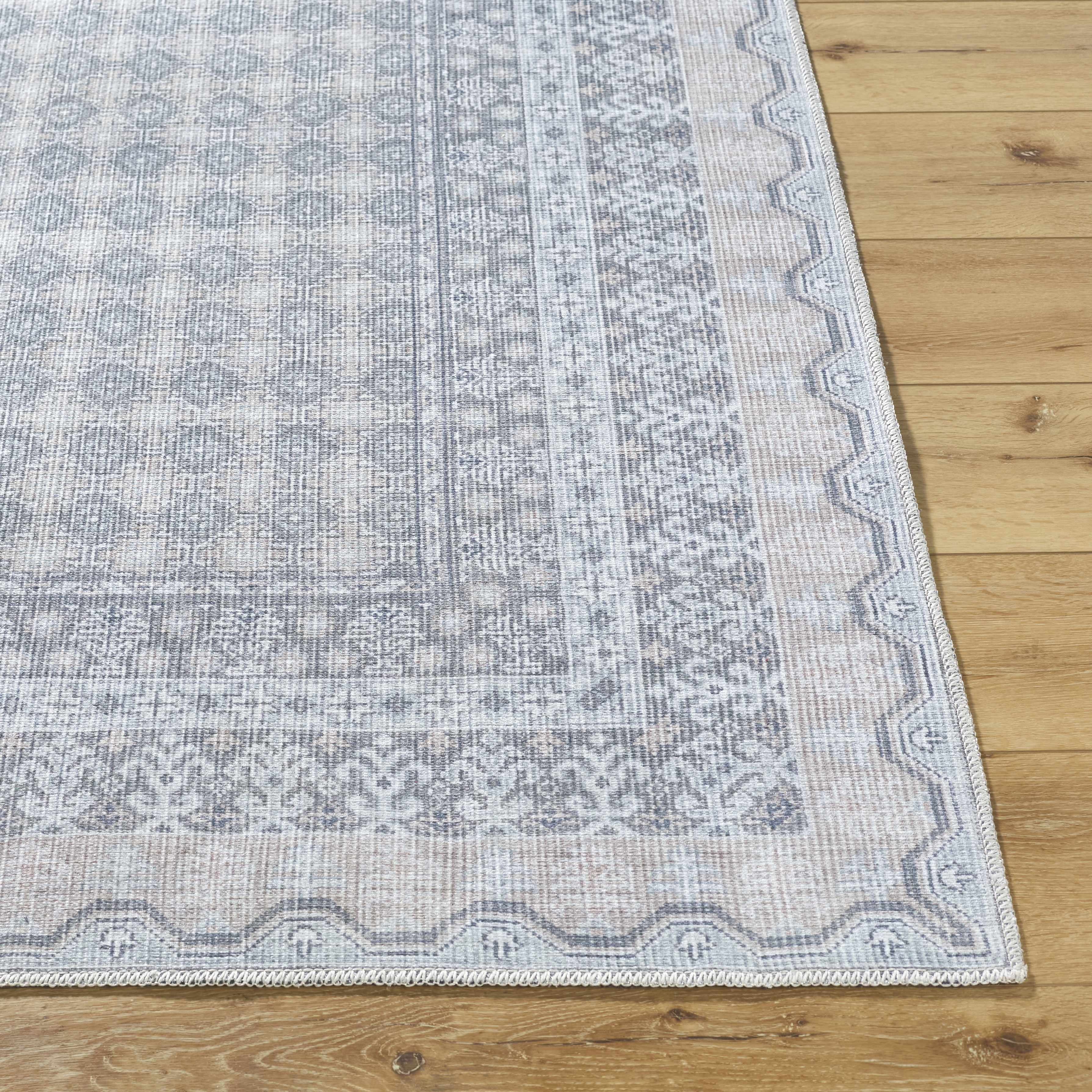 Rainier Blue Washable Rug | Our PNW Home X Livabliss - Image 4