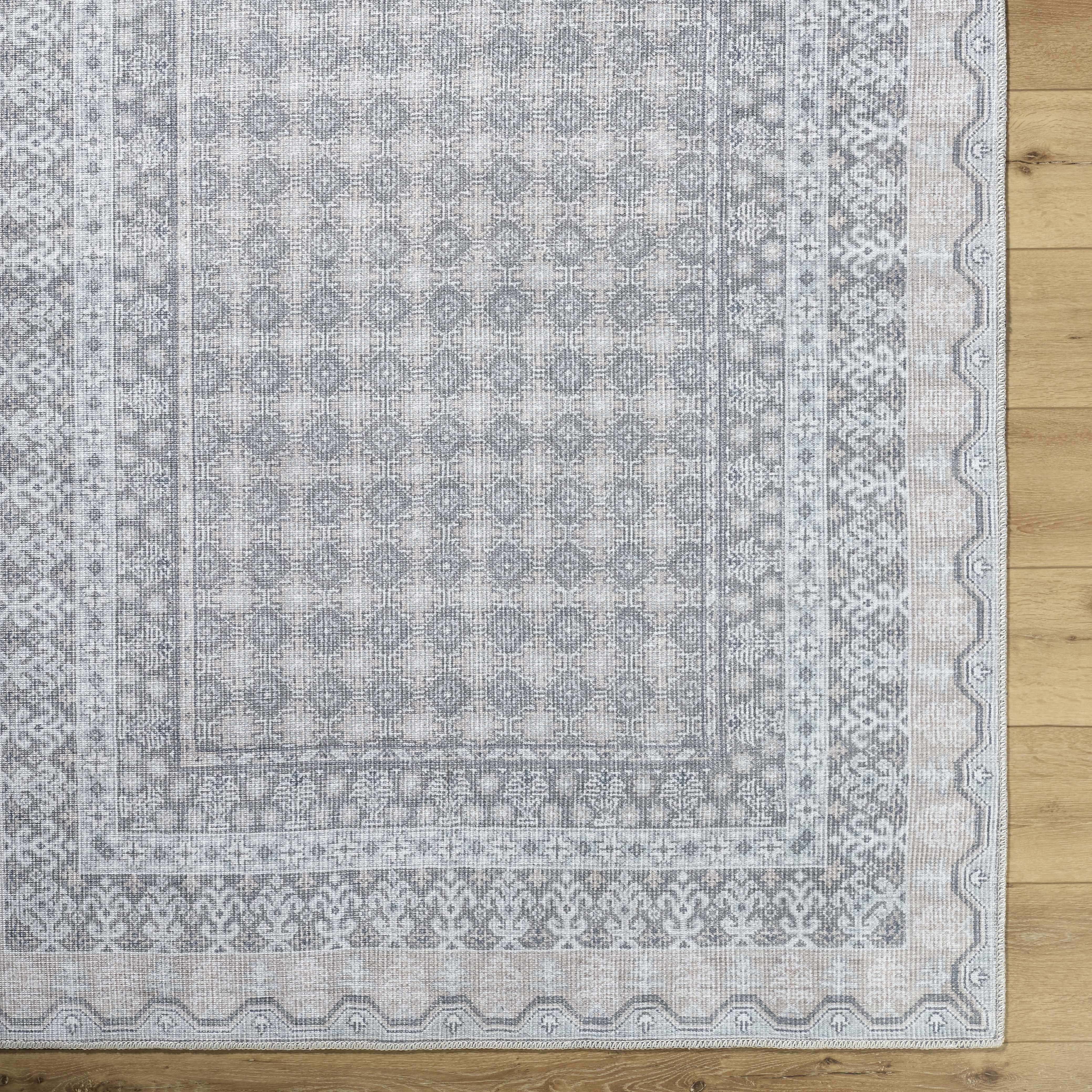 Rainier Blue Washable Rug | Our PNW Home X Livabliss - Image 6