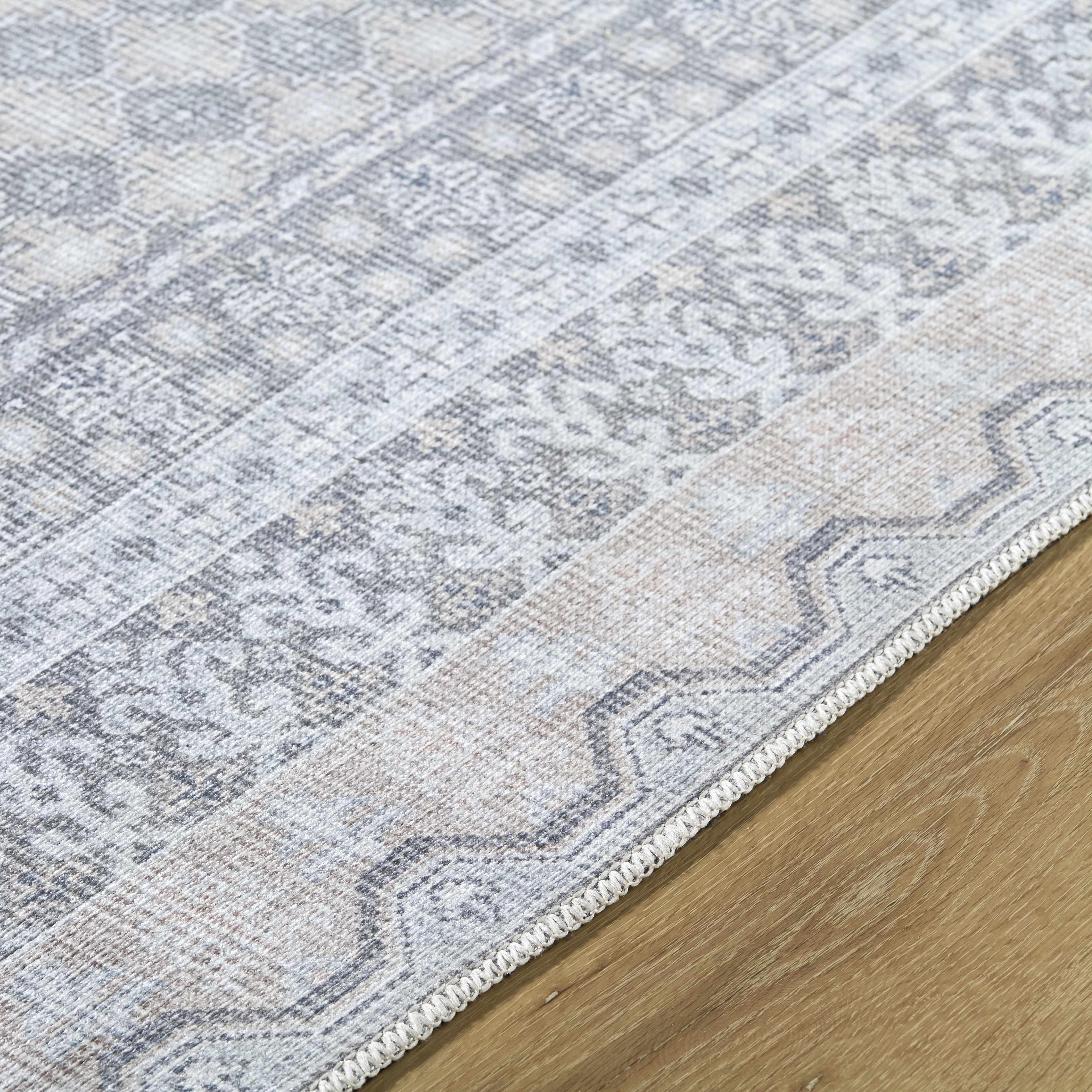Rainier Blue Washable Rug | Our PNW Home X Livabliss - Image 7