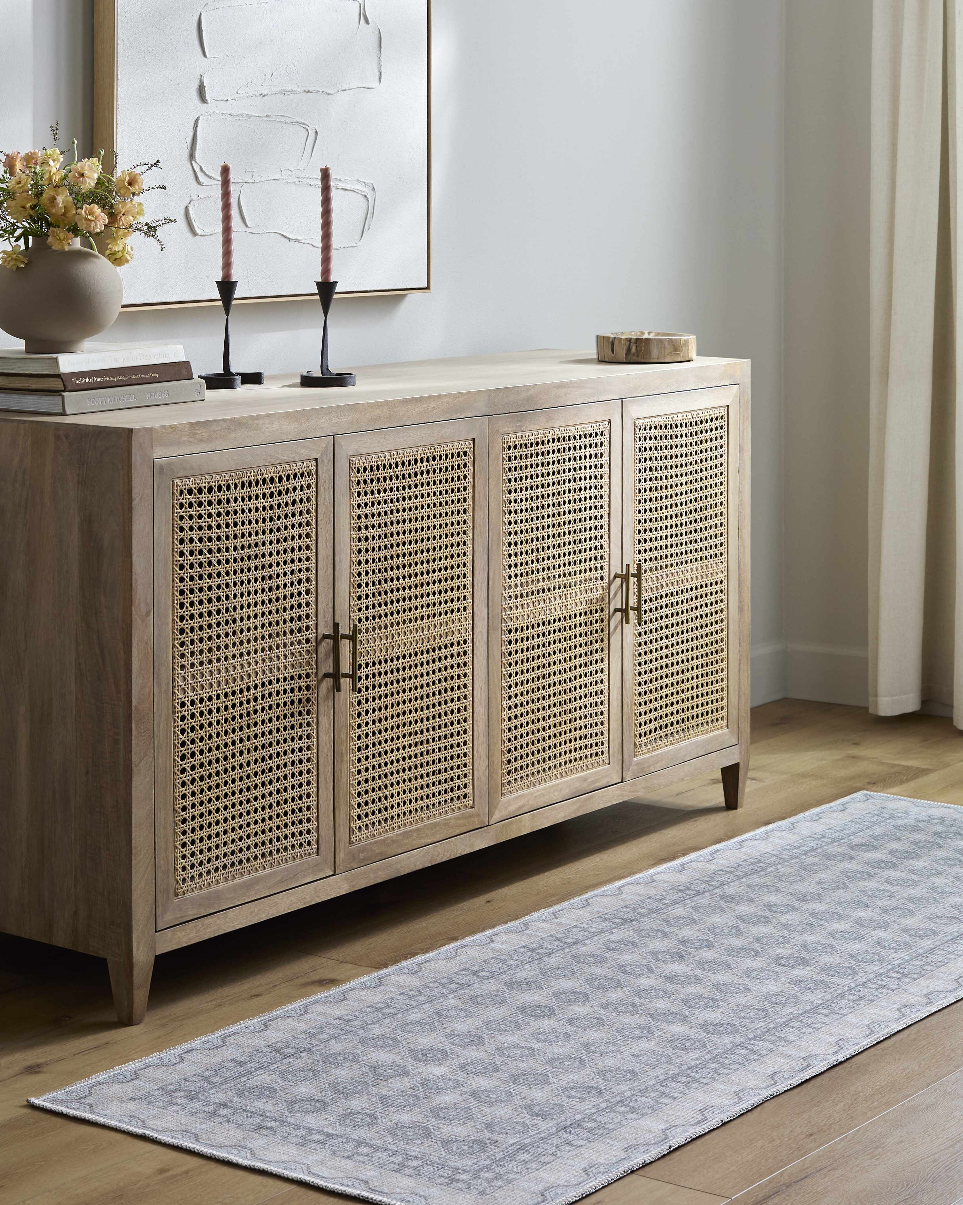 Rainier Blue Washable Rug | Our PNW Home X Livabliss - Image 9