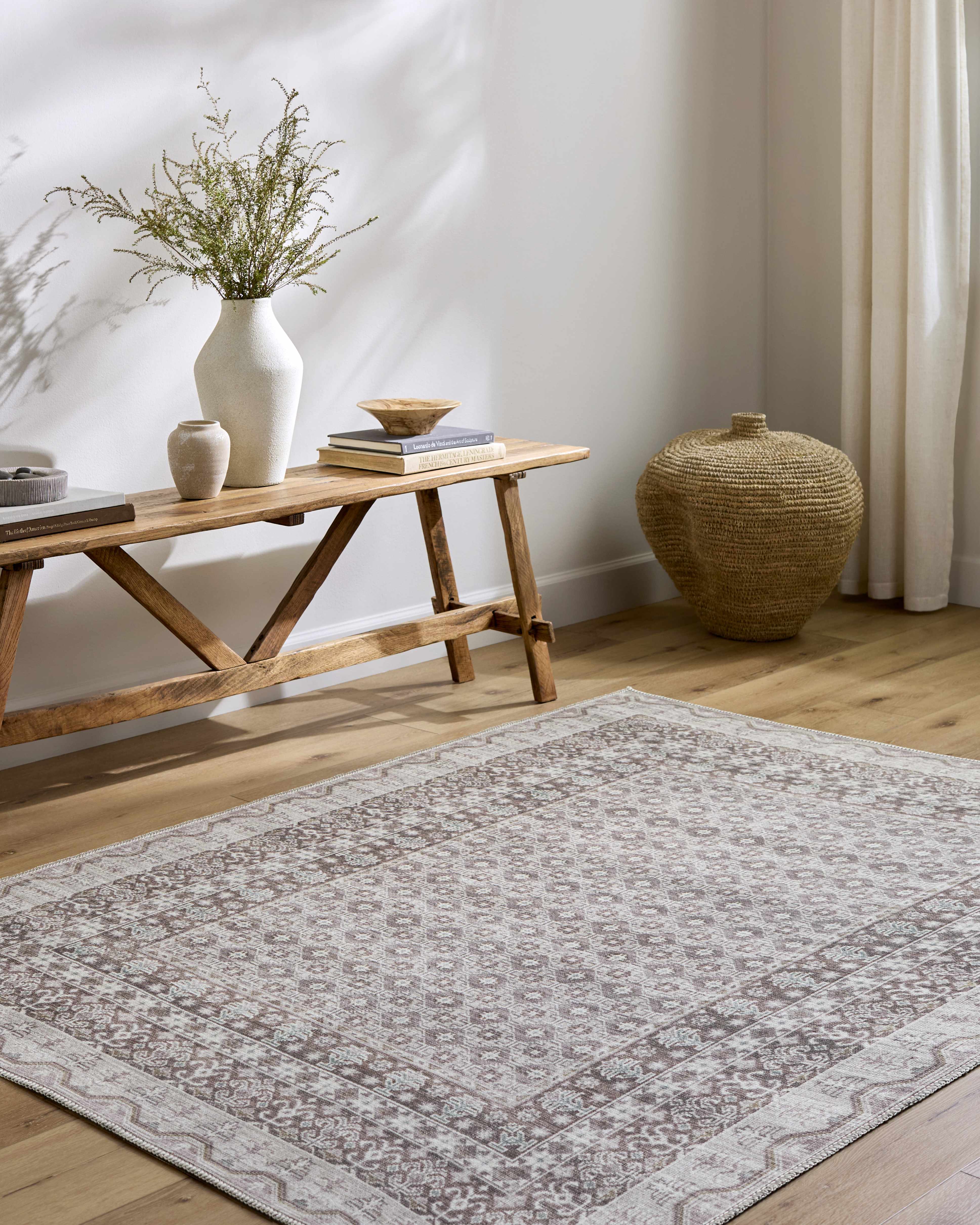 Rainier Brown Washable Rug | Our PNW Home X Livabliss - Image 2
