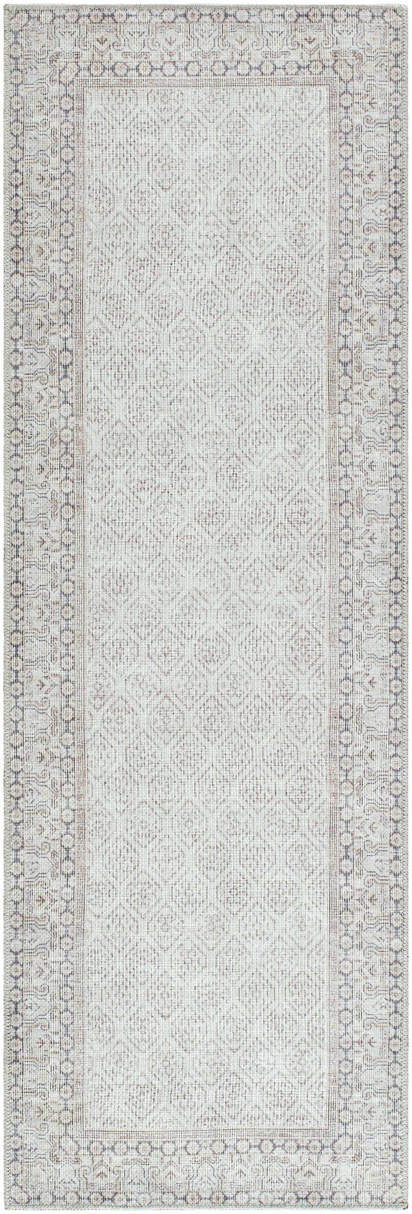 Rainier Cottage Border Beige Washable Rug | Our PNW Home X Livabliss - Image 7