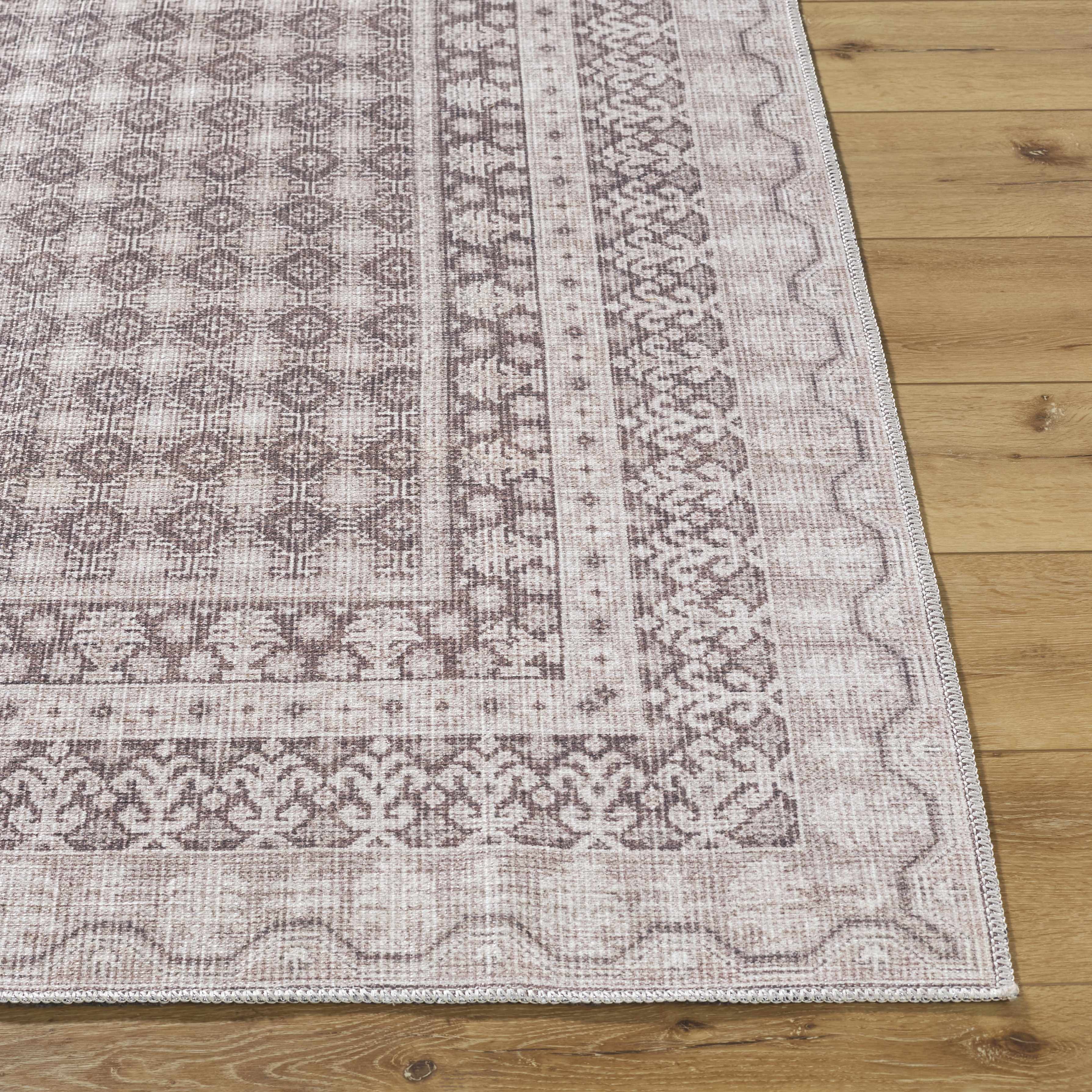 Rainier Light Brown Washable Rug | Our PNW Home X Livabliss - Image 5