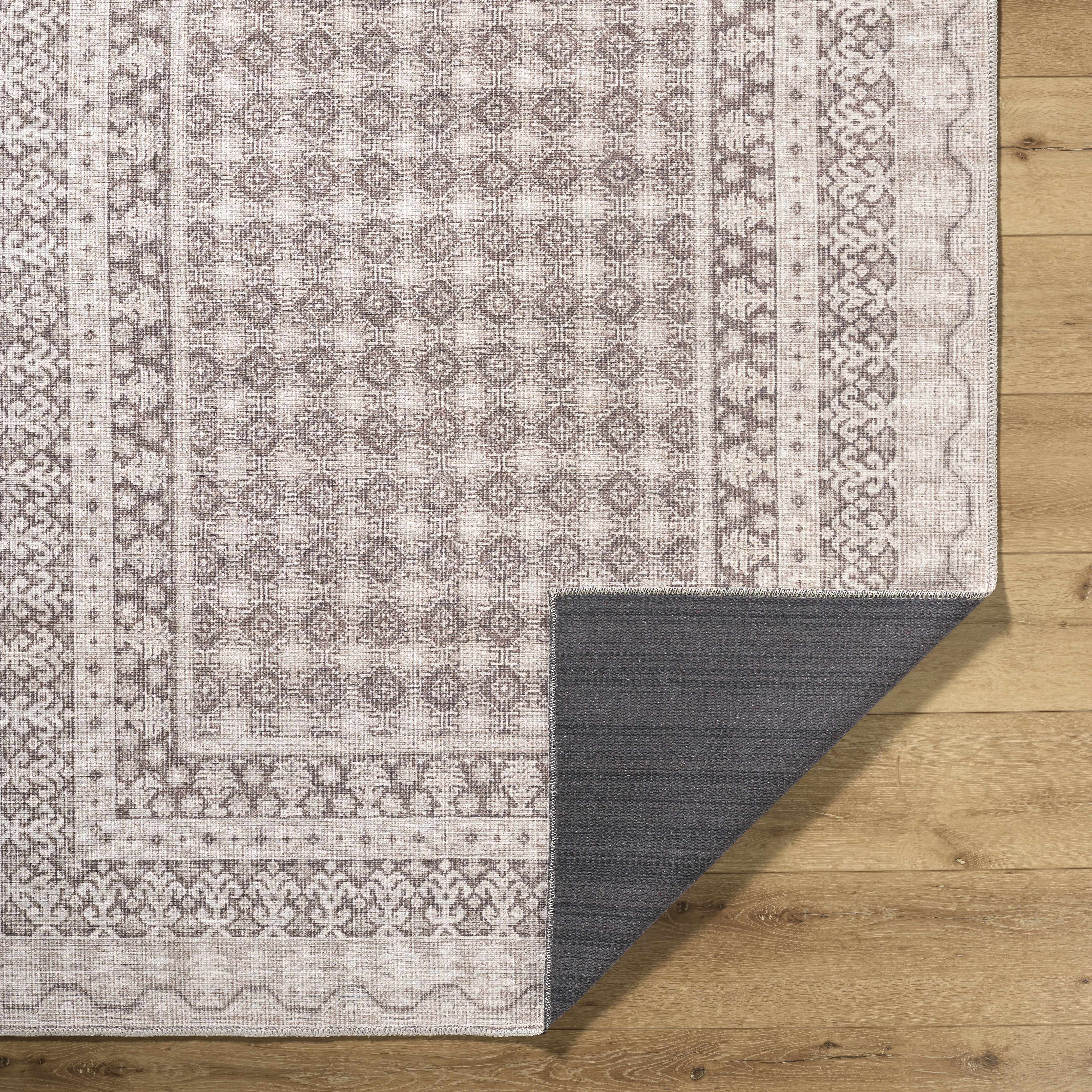 Rainier Light Brown Washable Rug | Our PNW Home X Livabliss - Image 6