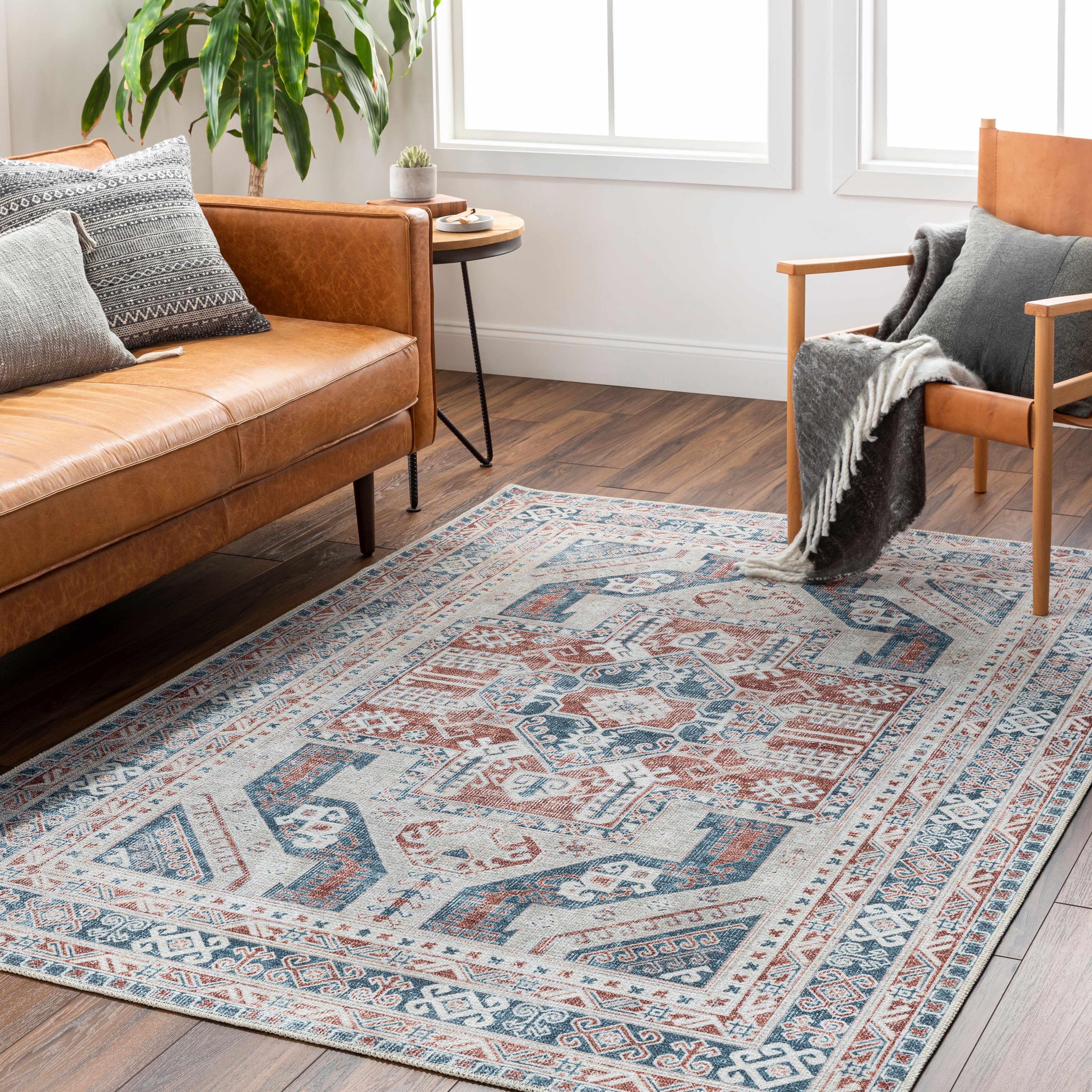 Raja Washable Area Rug - Clearance - Image 2