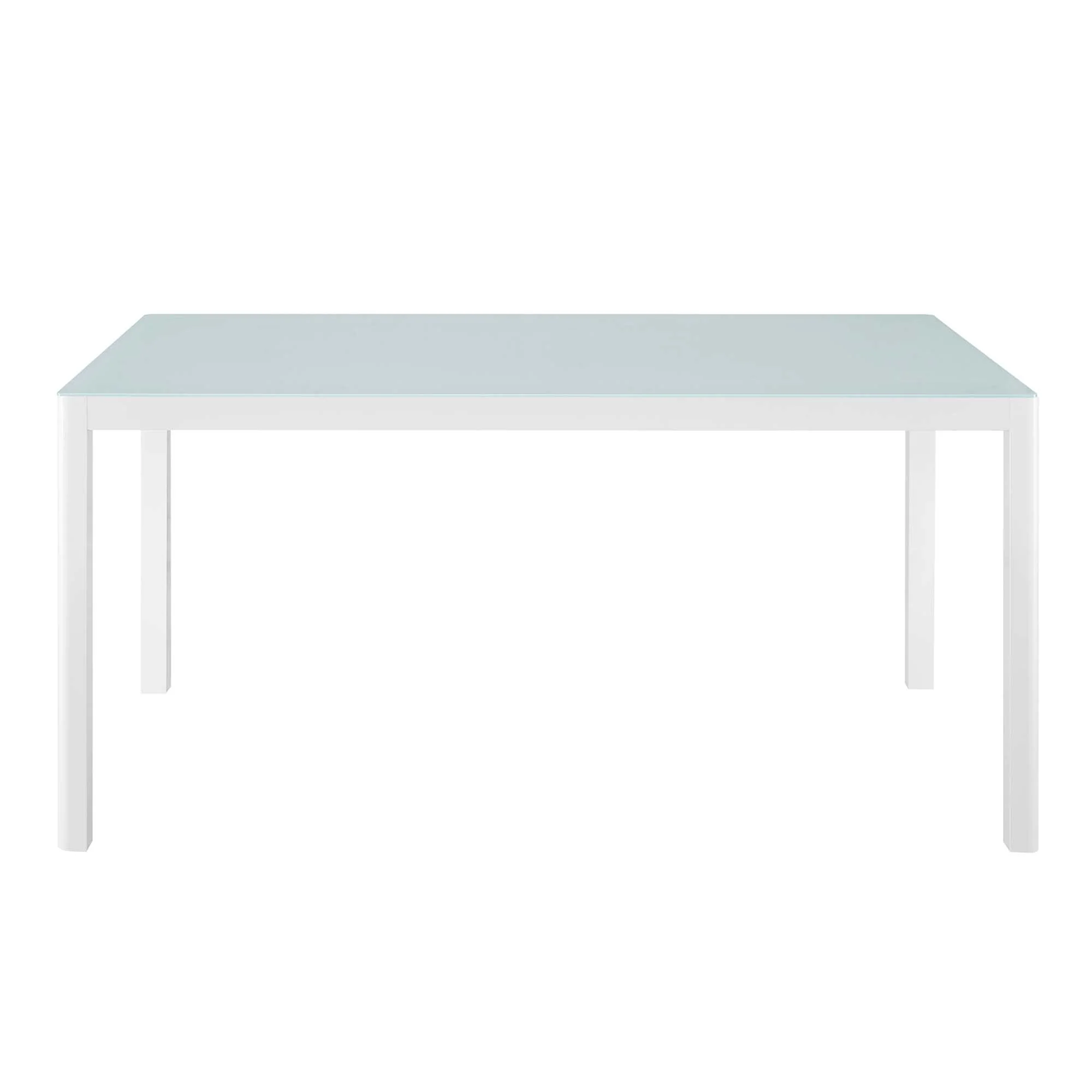 Raleigh 59" Outdoor Patio Aluminum Dining Table by Modway - Image 2