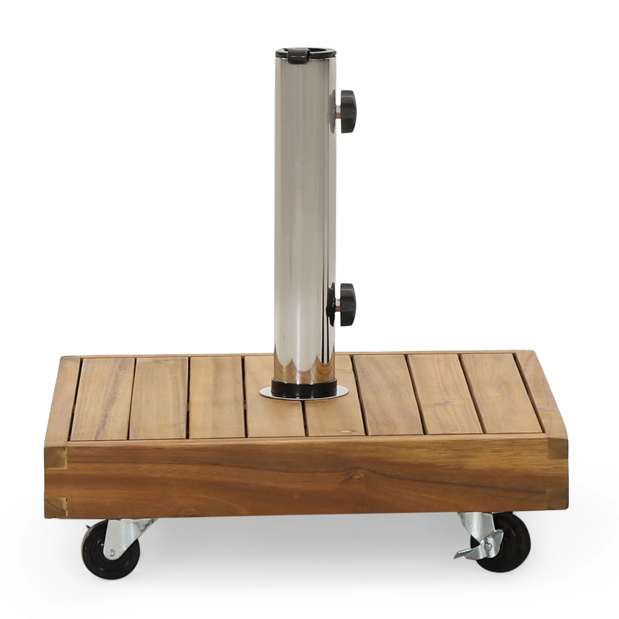 Ralph Square Umbrella Base - Teak - Image 3