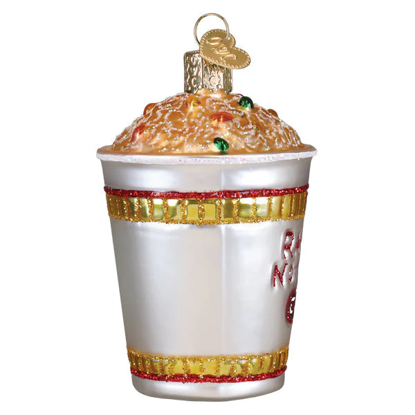 Ramen Noodle Cup Christmas Ornament - Image 4