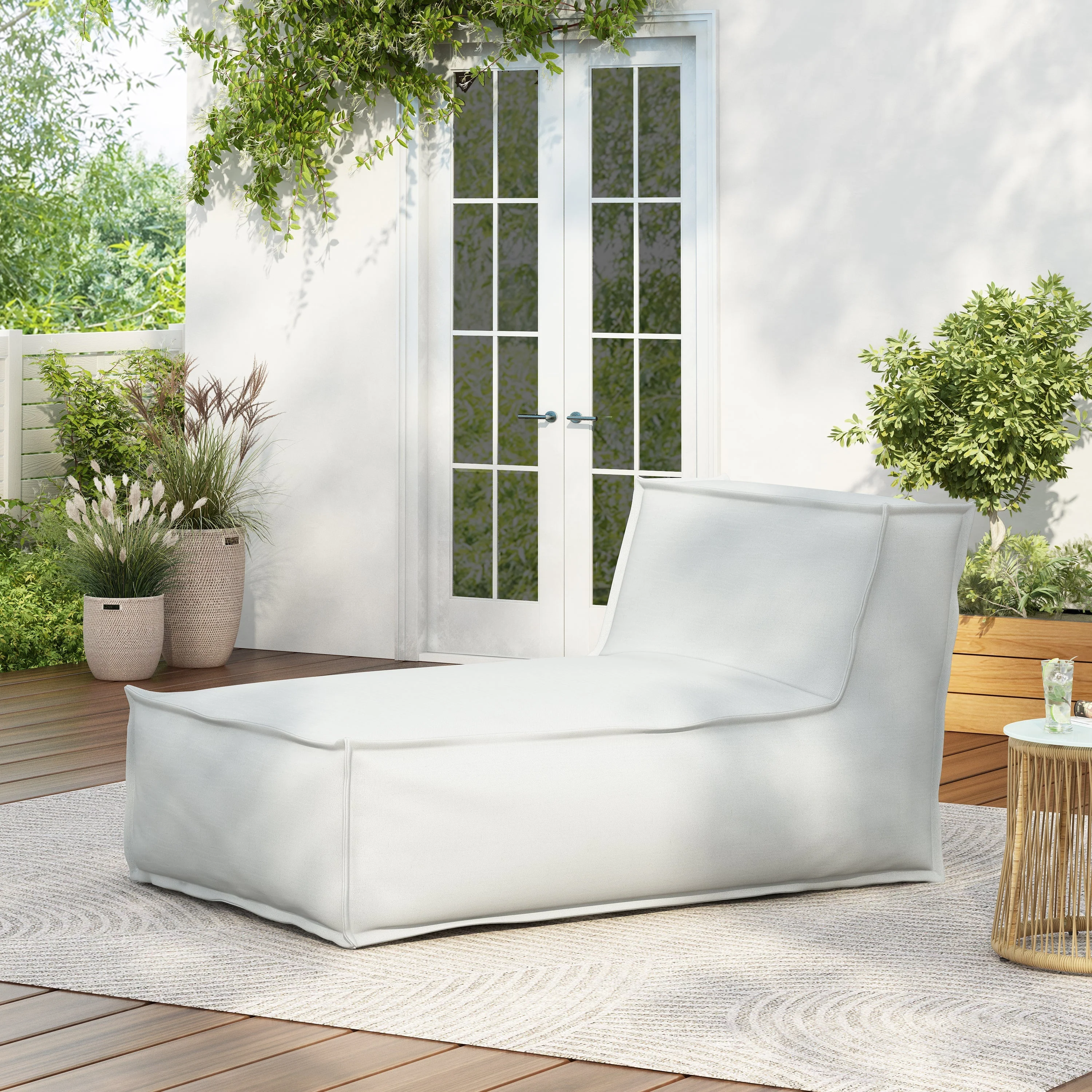 Ramona Outdoor Bean Bag Lounge Chair - Image 2